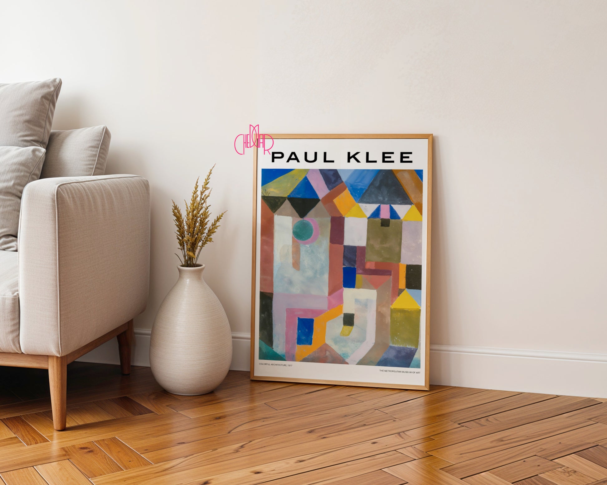 Paul Klee – Colorful Architecture (1917): Geometric Symphony