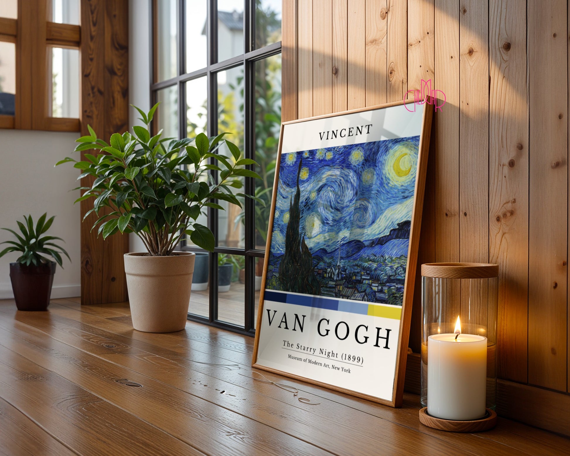 Vincent Van Gogh The Starry Night Poster, Contemporary Art