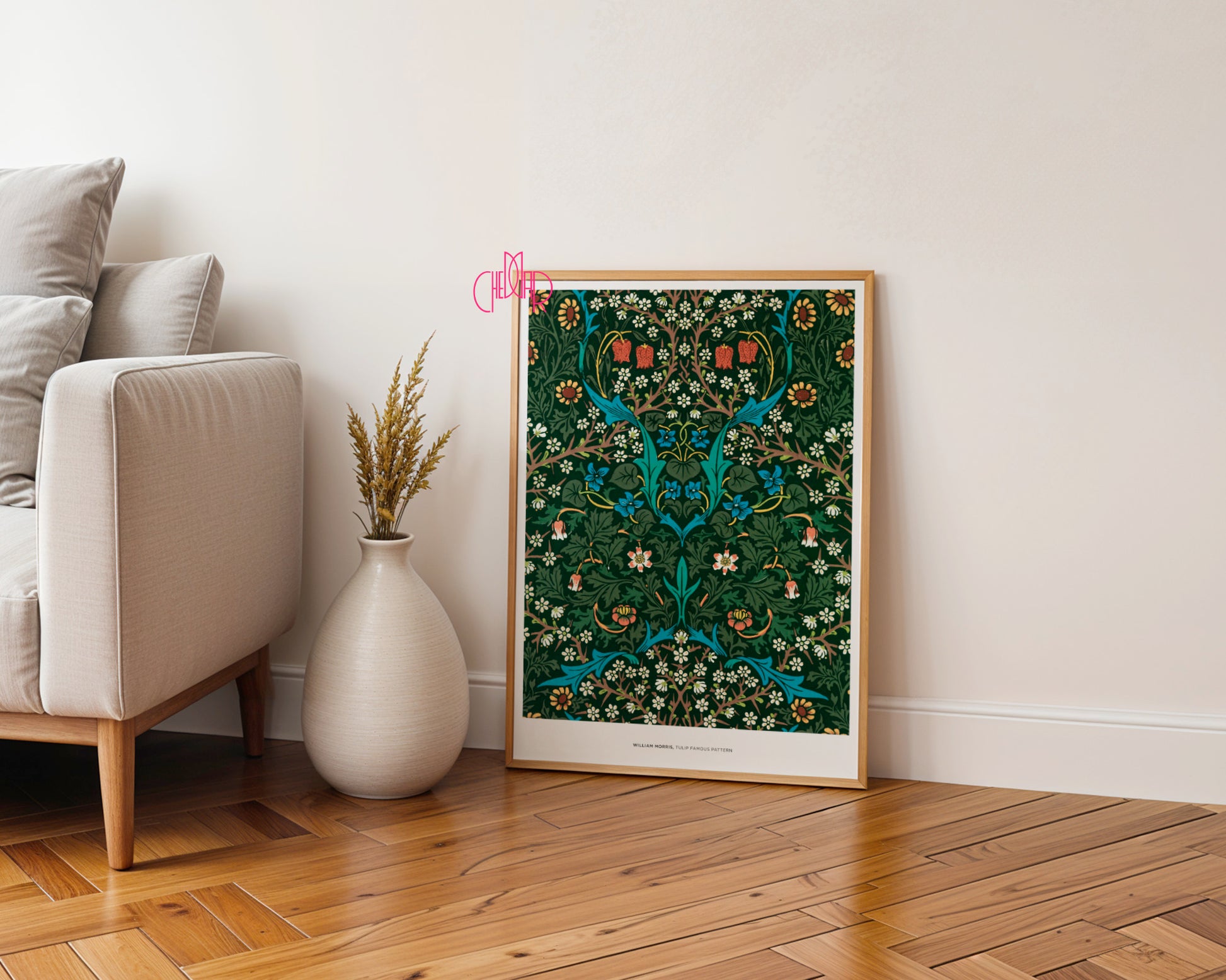 Arts & Crafts Classic – Tulip Pattern (William Morris, 1875