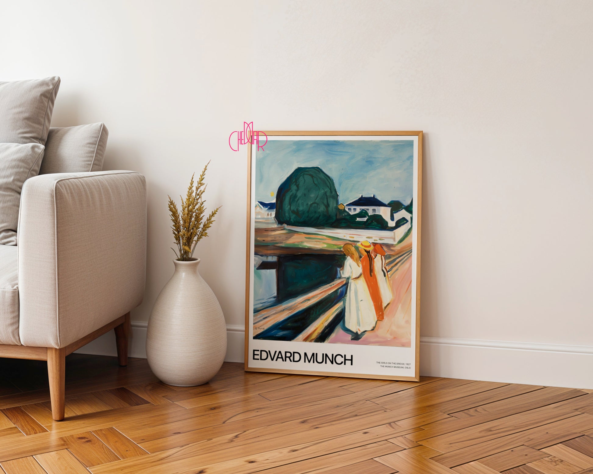 Edvard Munch – The Girls on the Bridge (1927): Harmony of Color and Expression