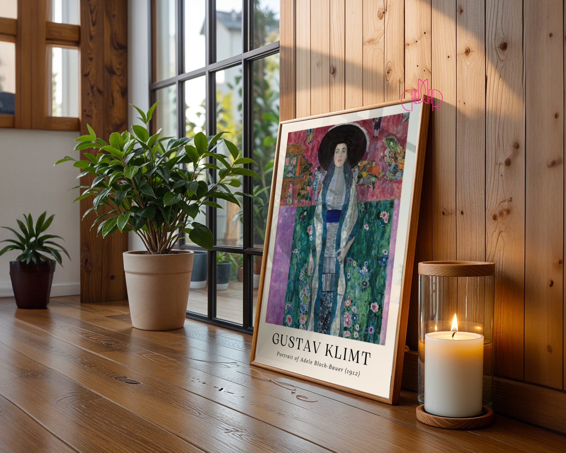 Poster Gustav Klimt Portrait of Adele Bloch-Bauer, contemporary art