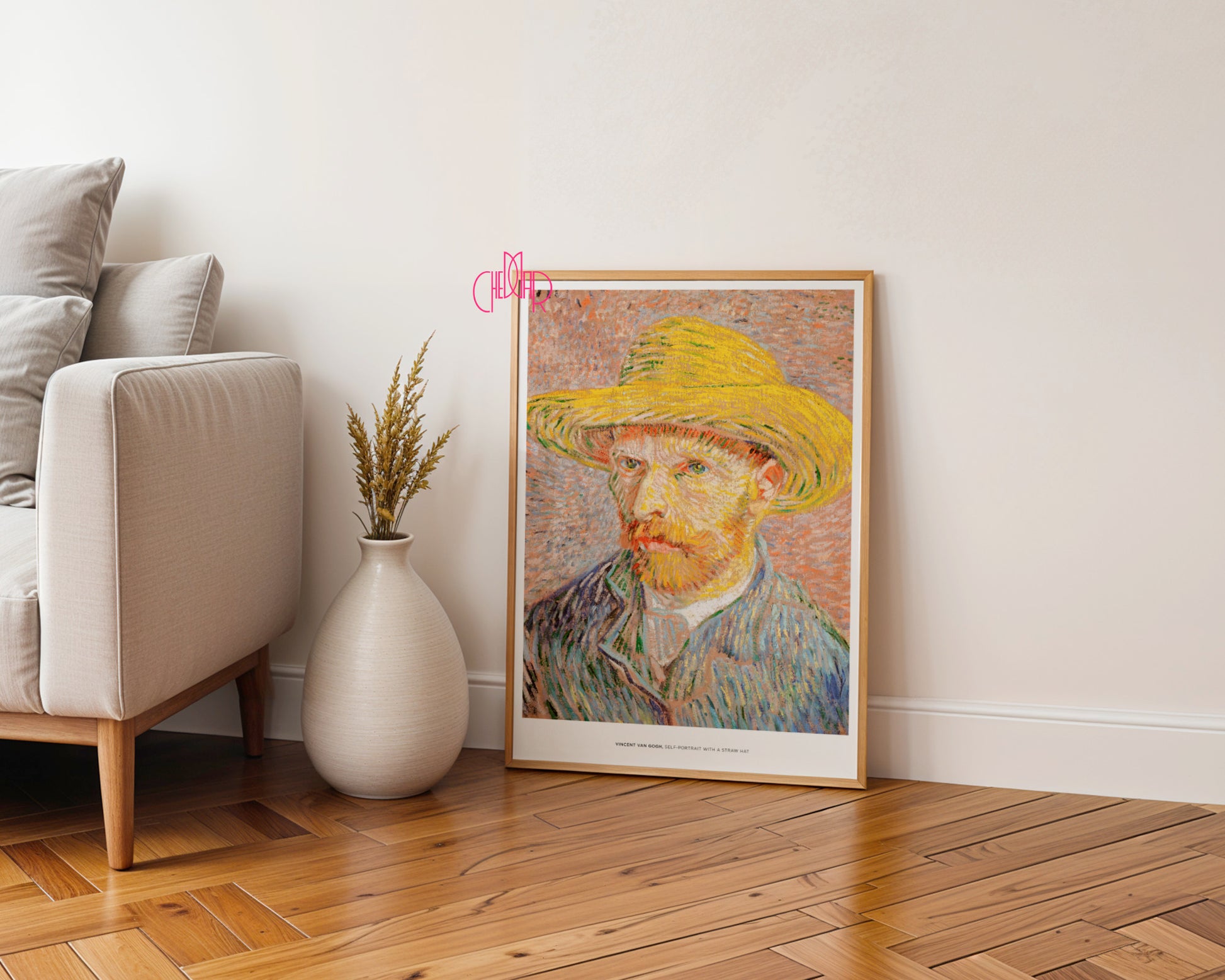 Emotion and Color – Self-Portrait with a Straw Hat (Vincent van Gogh, 1887)