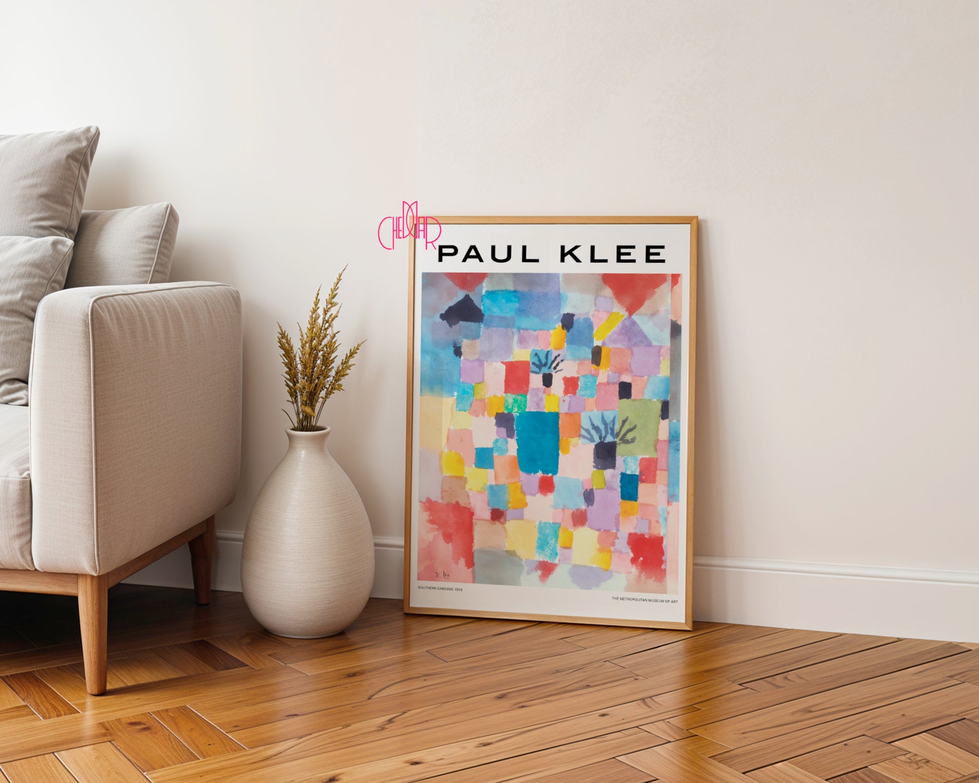Paul Klee – Southern Gardens (1919): Abstract Mosaic of Light