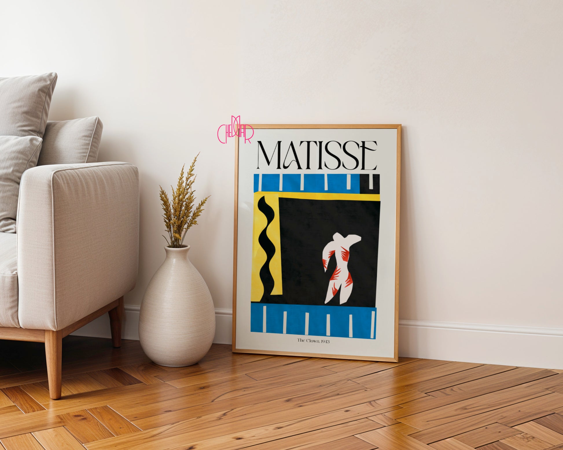 Matisse – The Clown 1943 | Jazz Cirque Gallery Poster