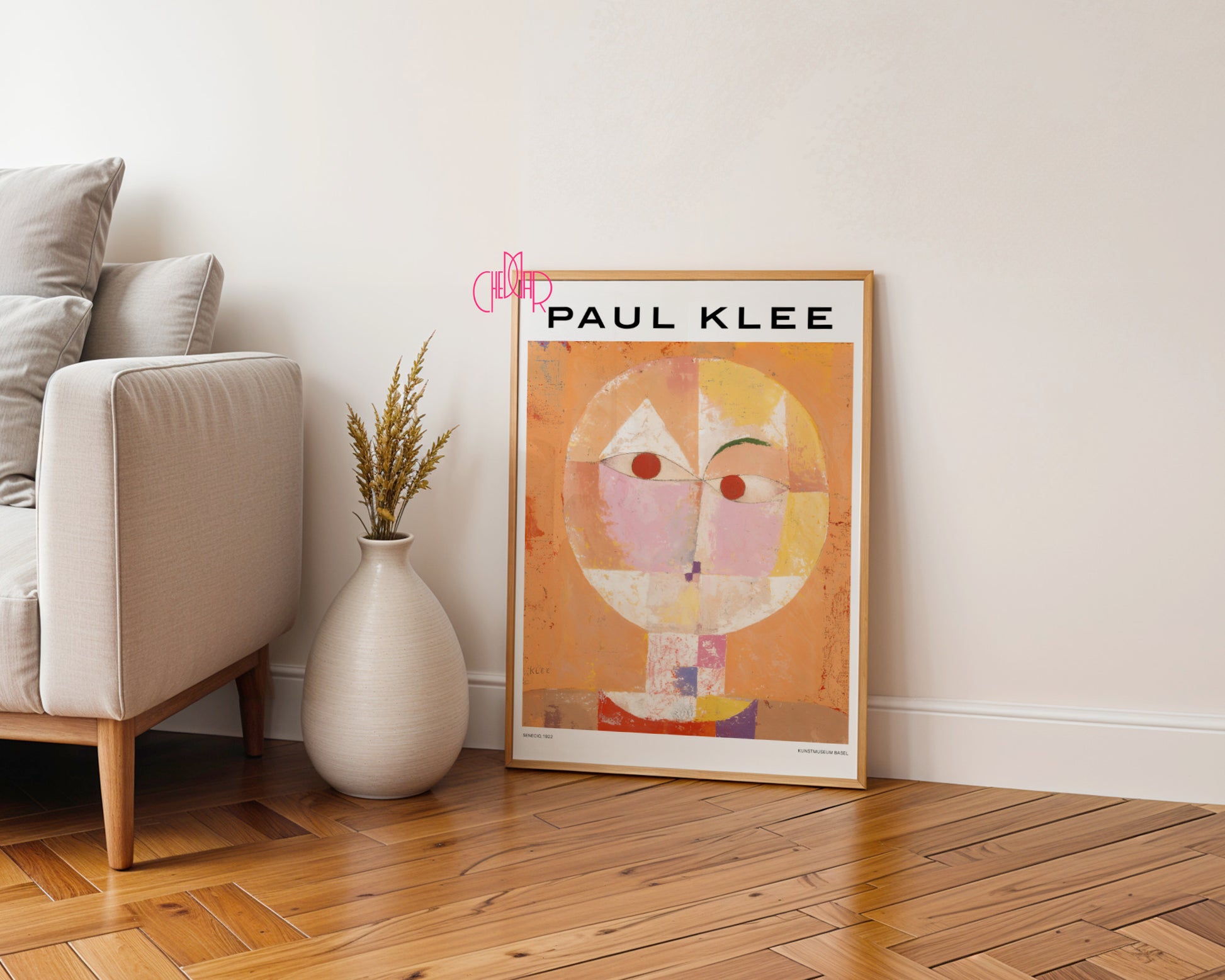 Paul Klee – Senecio (1922): The Magic of Geometry and Color