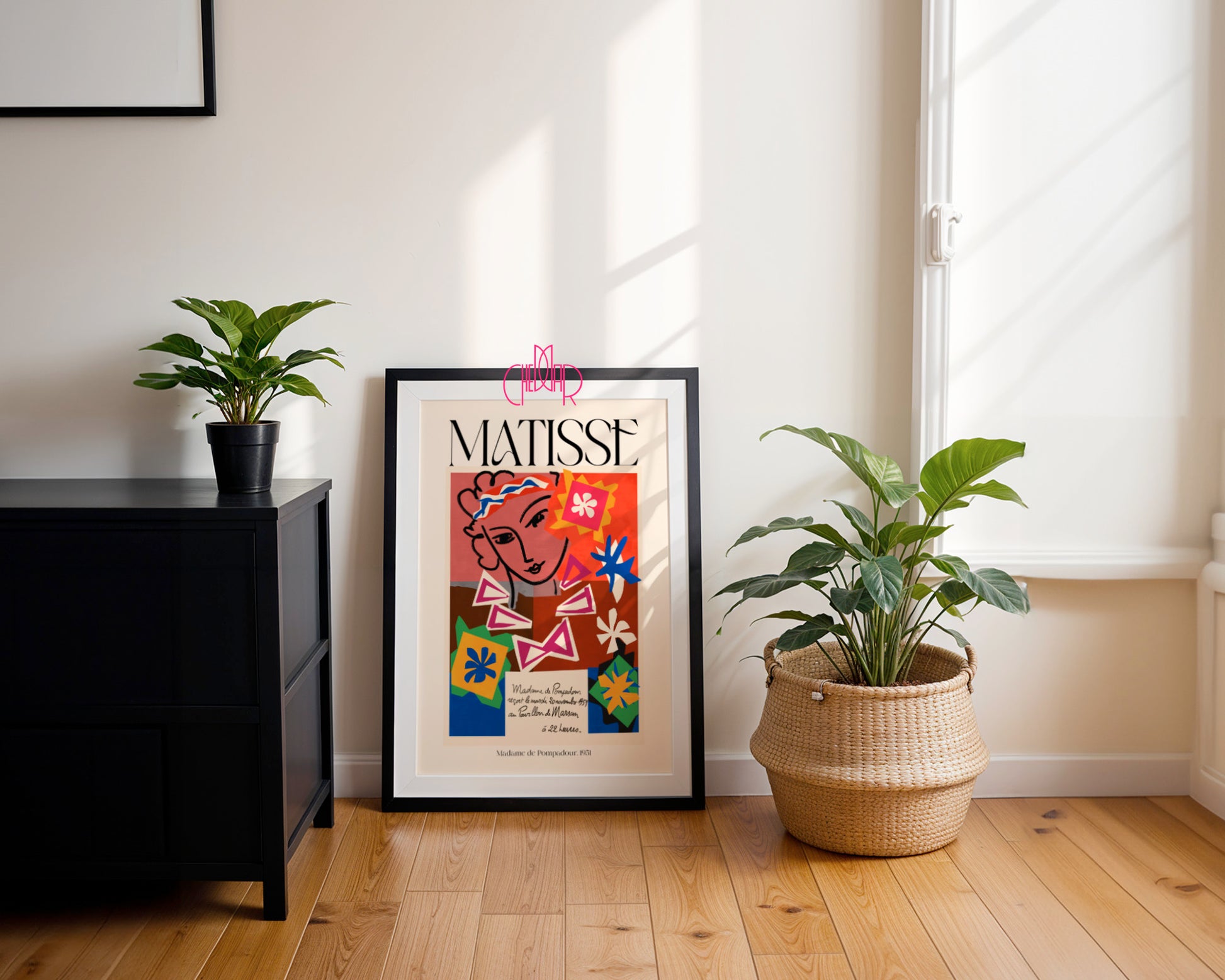 Matisse – Large Decoration with Masks (1953) | Plakat Galeryjny Floral