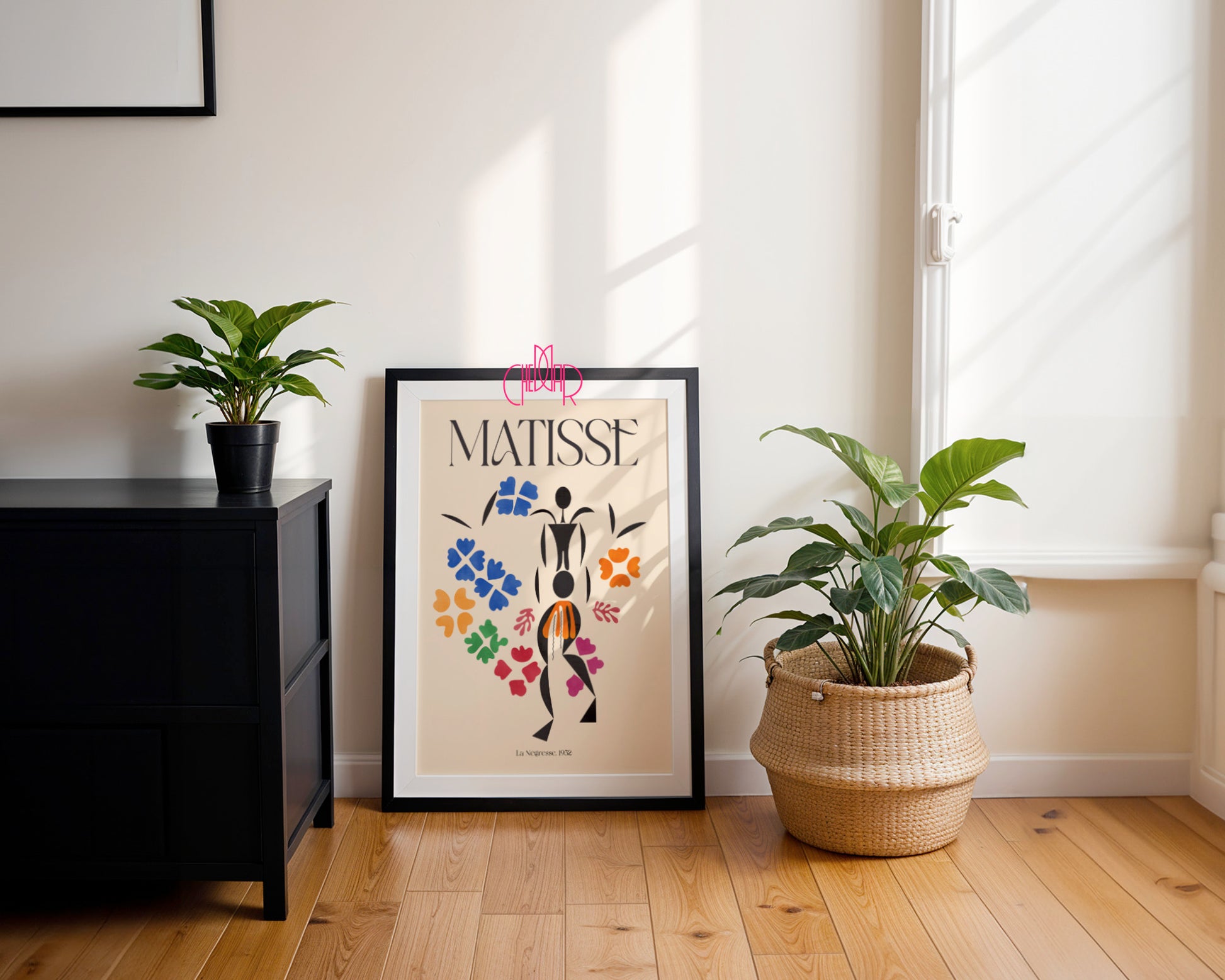 Tańczące Formy: Floral Silhouette – Matisse, La Négresse Composition