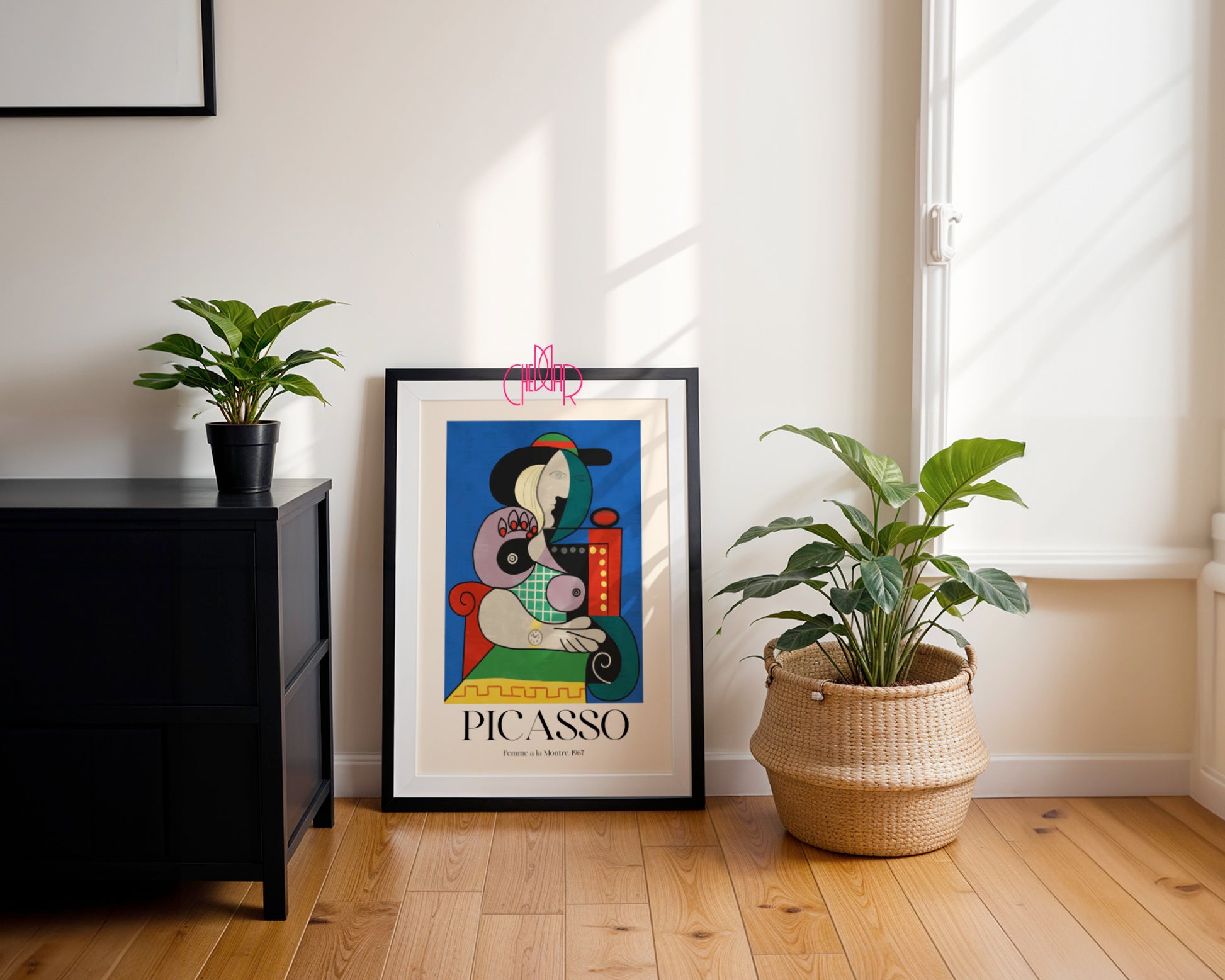 Picasso – Femme à la Montre (Woman with a Watch) 1967 | Surrealist Gallery Poster