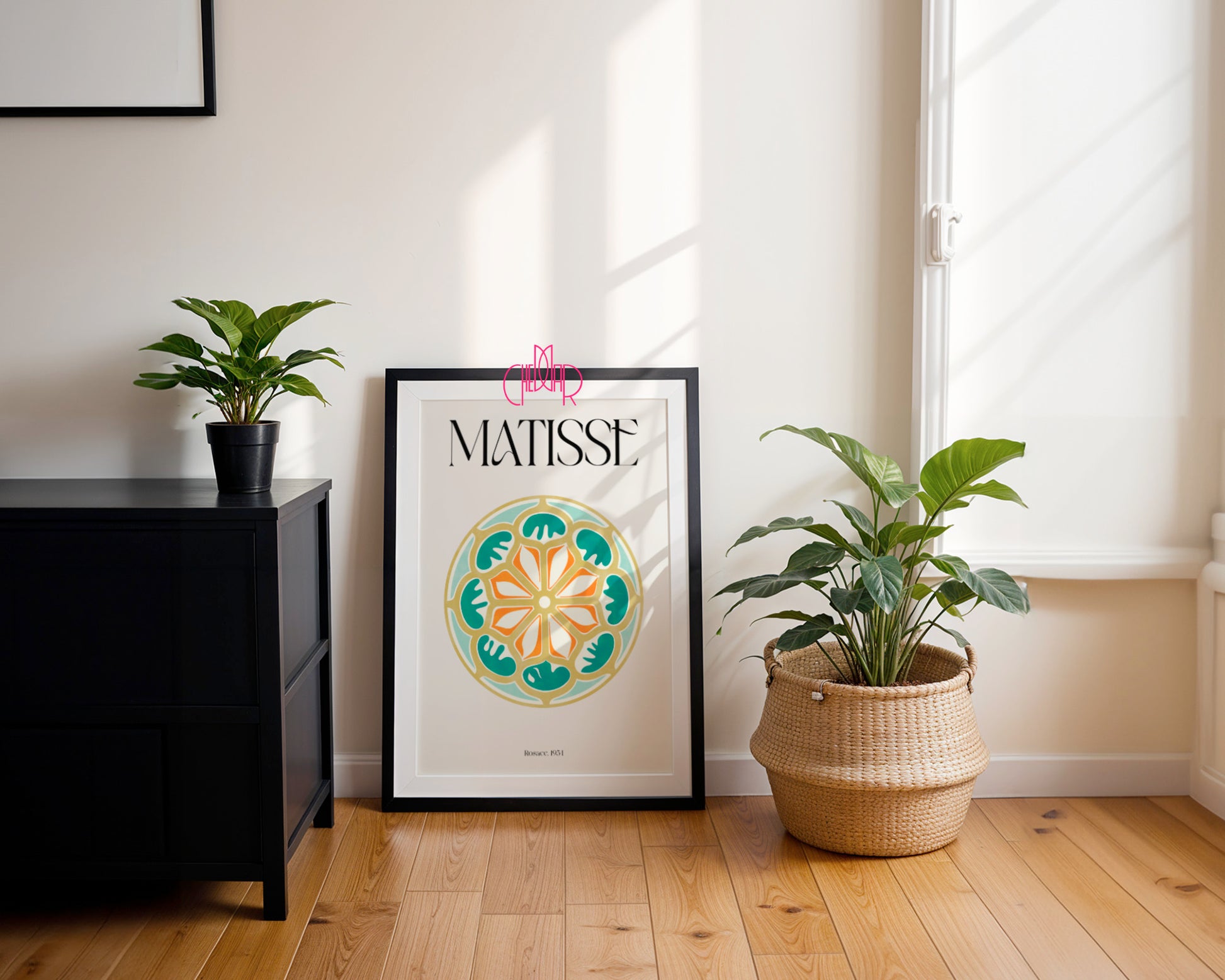 Matisse – Rosace (Różyca) 1954 | Plakat Galeryjny Cut-Out