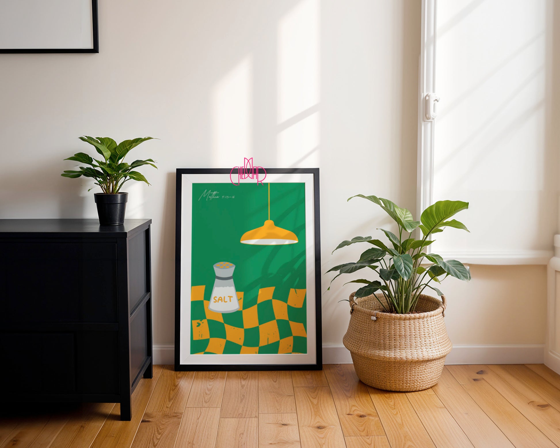 Salt & Light (Matthew 5:13-16): An Original Minimalist Graphic