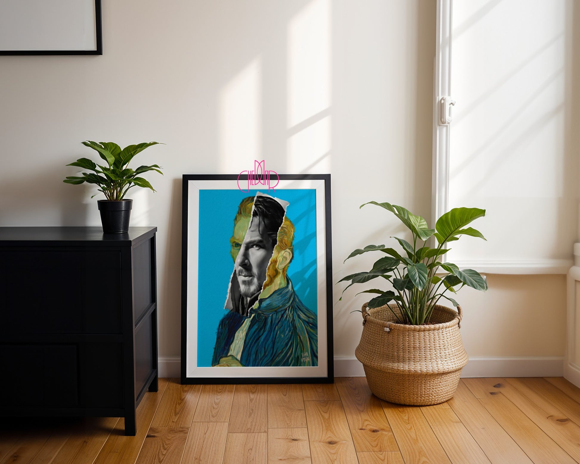 Poster "Self-portrait of Vincent van Gogh" contemporary, avant-garde art 