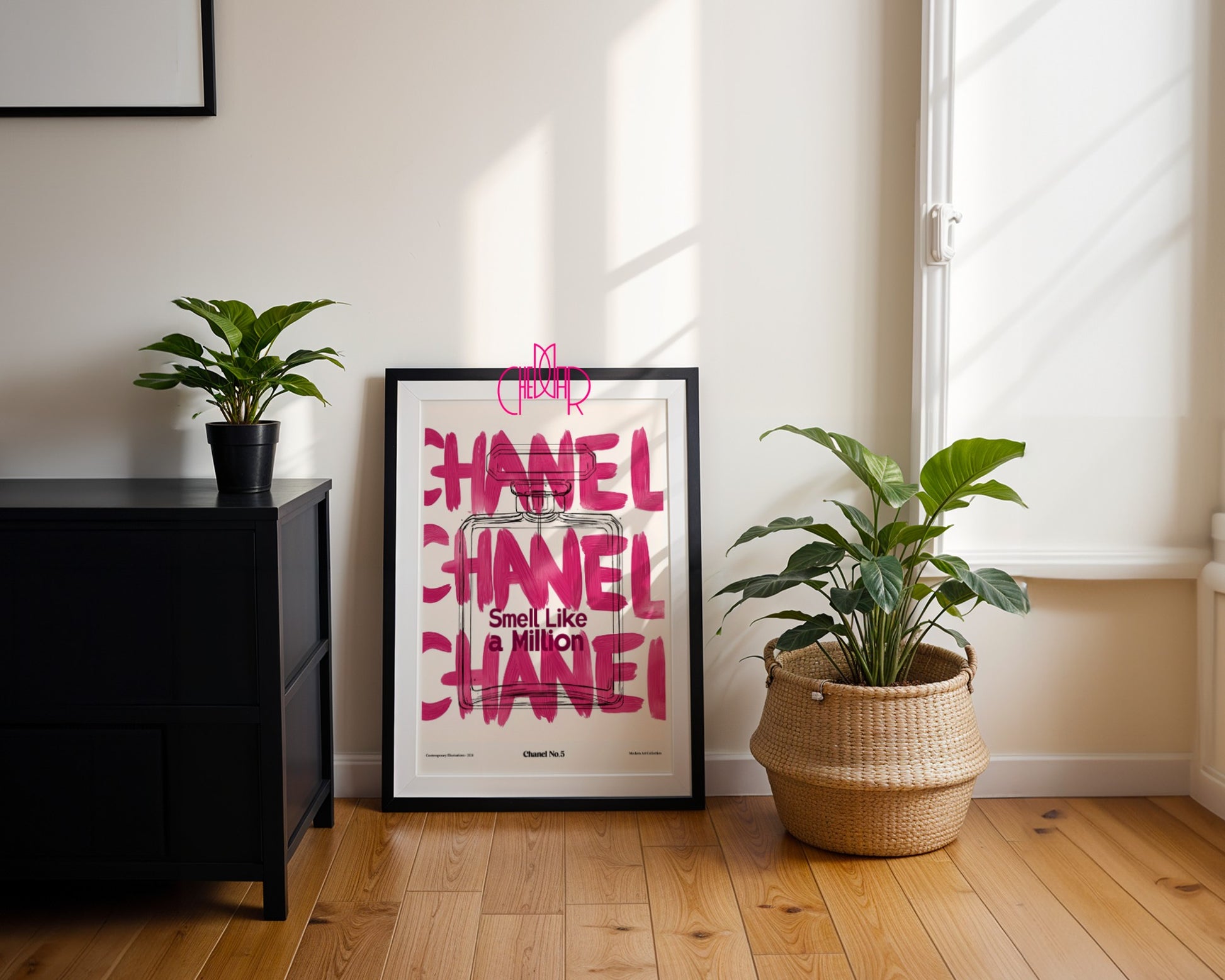 Poster no. 5, Chanel, Small like a Million, humorous