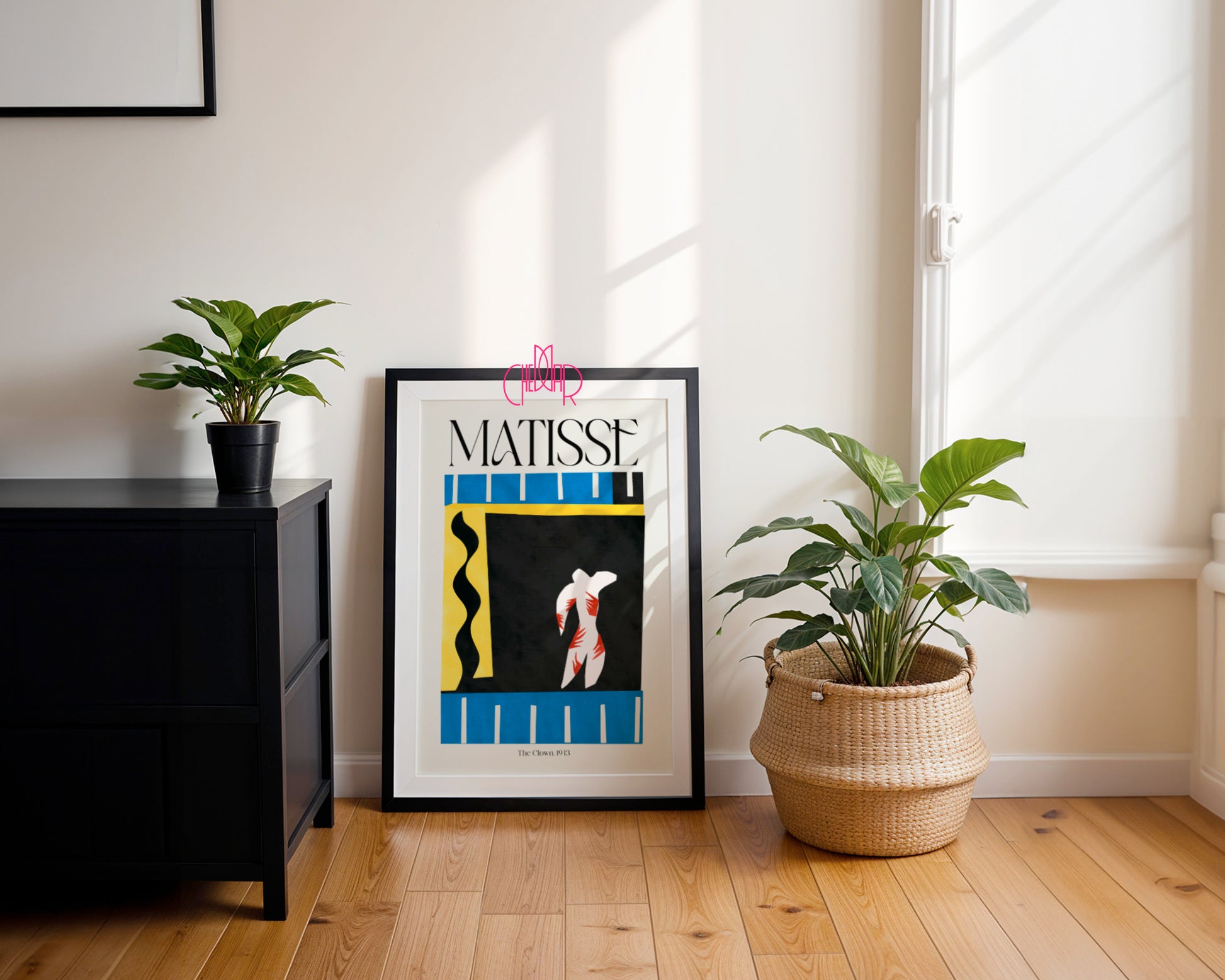 Matisse – The Clown 1943 | Jazz Cirque Gallery Poster