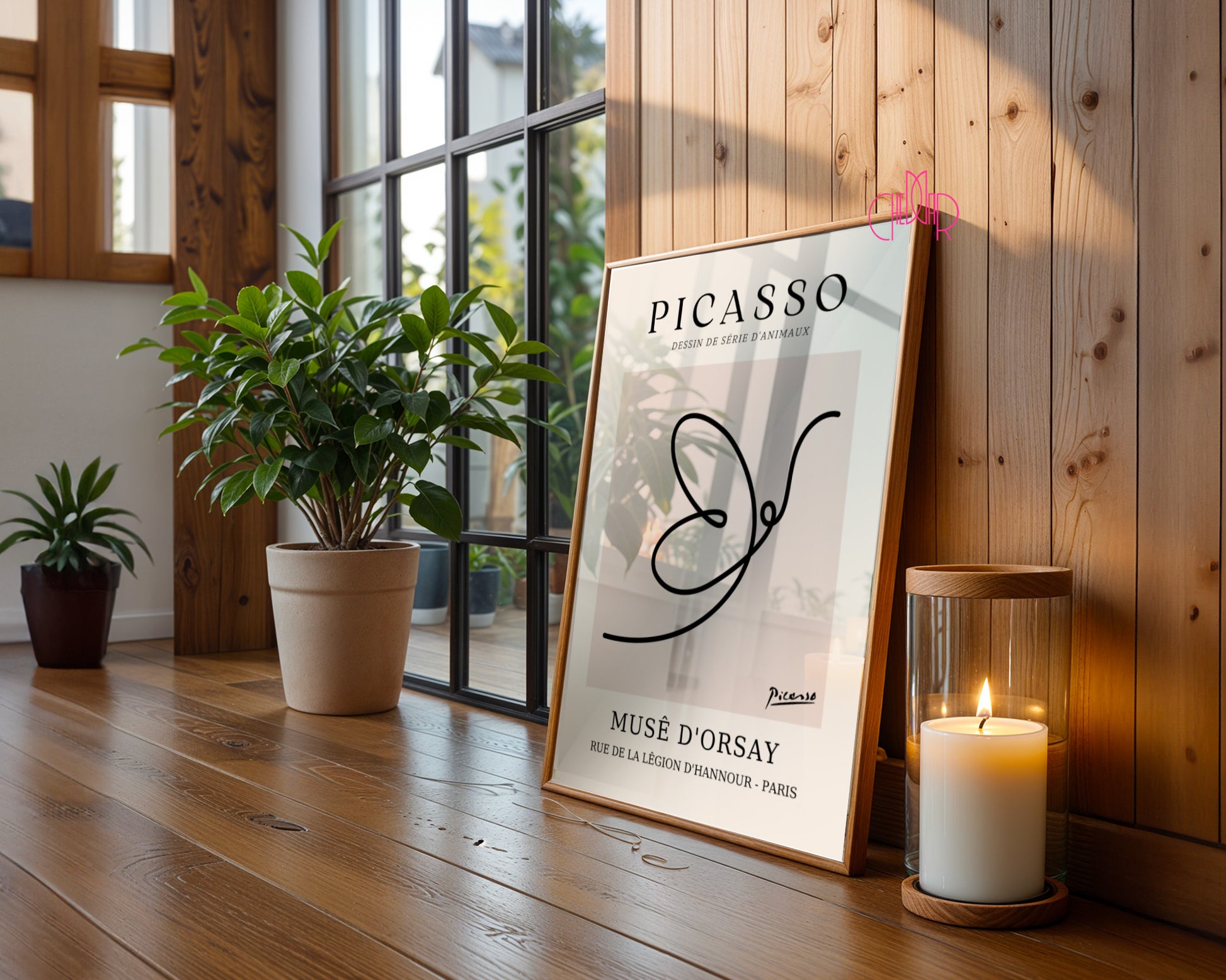 Pablo Picasso – Le Papillon: Minimalistyczna Elegancja Linii