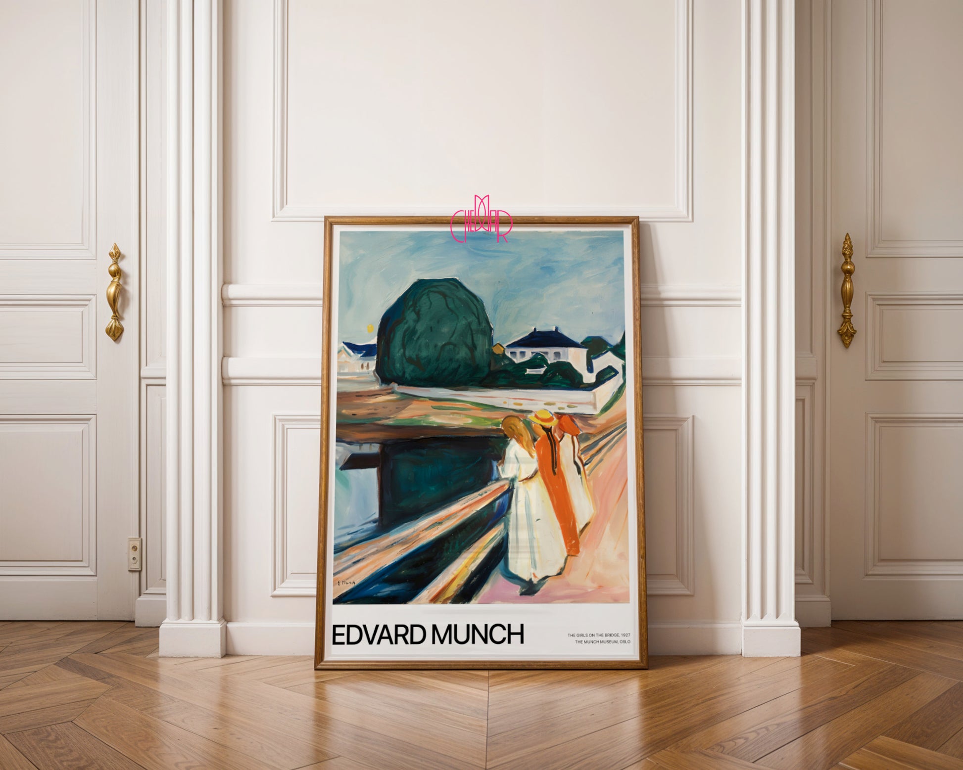 Edvard Munch – The Girls on the Bridge (1927): Harmony of Color and Expression