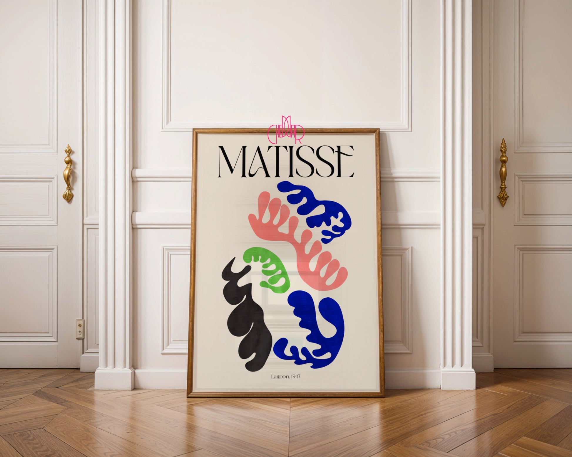 Matisse – Lagoon (Laguna z cyklu Jazz) 1947 | Plakat Galeryjny Océan