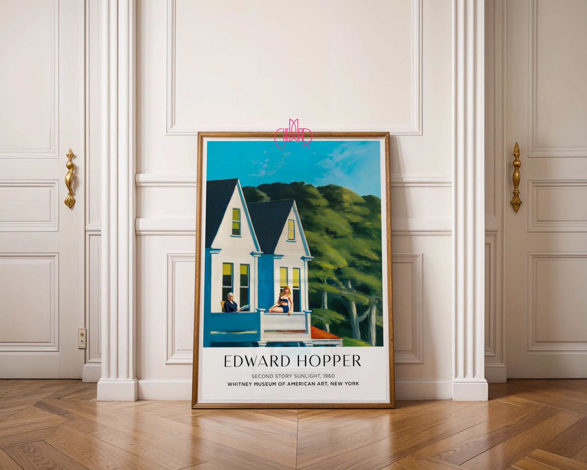 Edward Hopper – Second Story Sunlight (1960): Daylight and the Architecture of Light