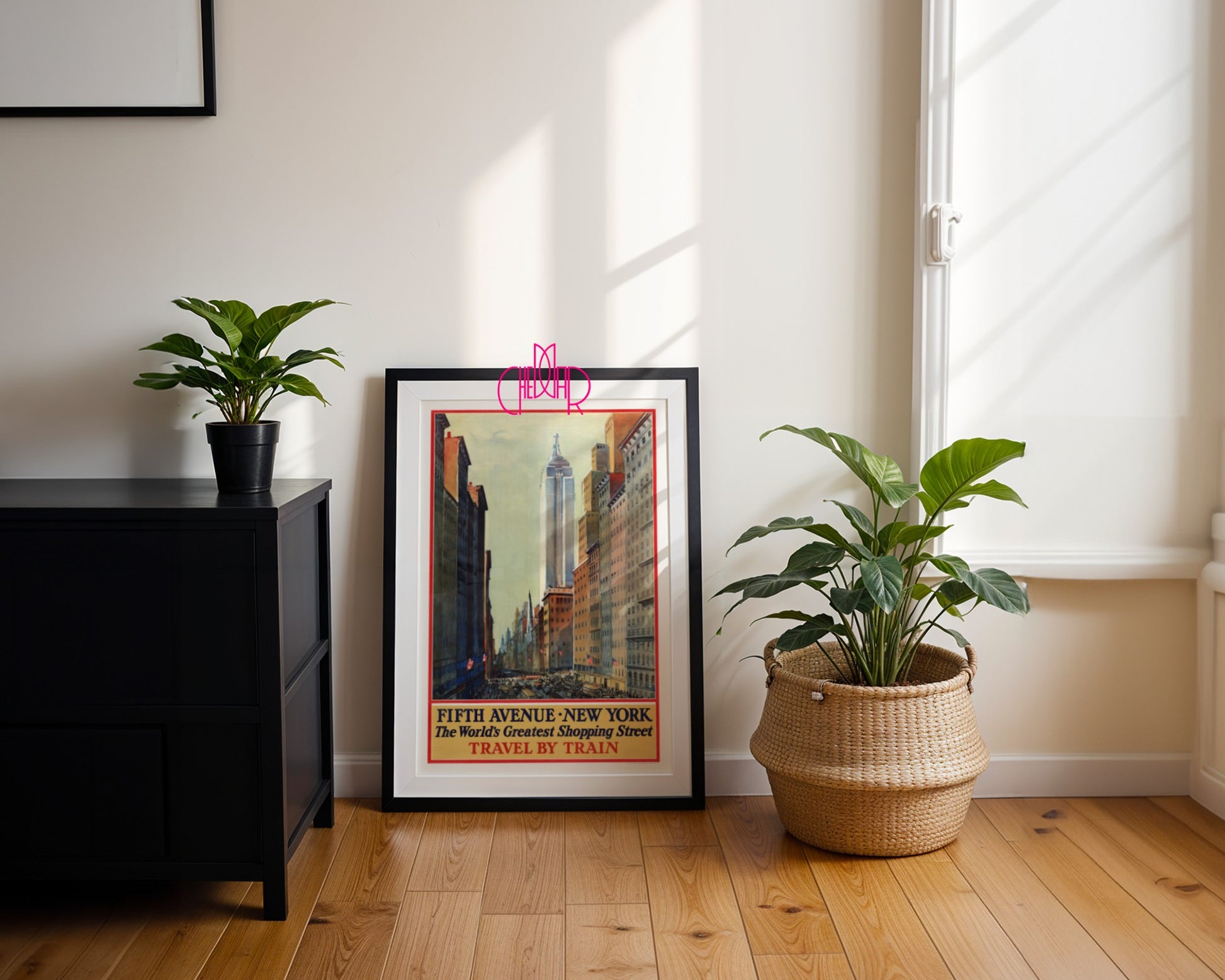 Retro Poster - Fifth Avenue, New York - The World's Greatest Shopping Street, 1920s