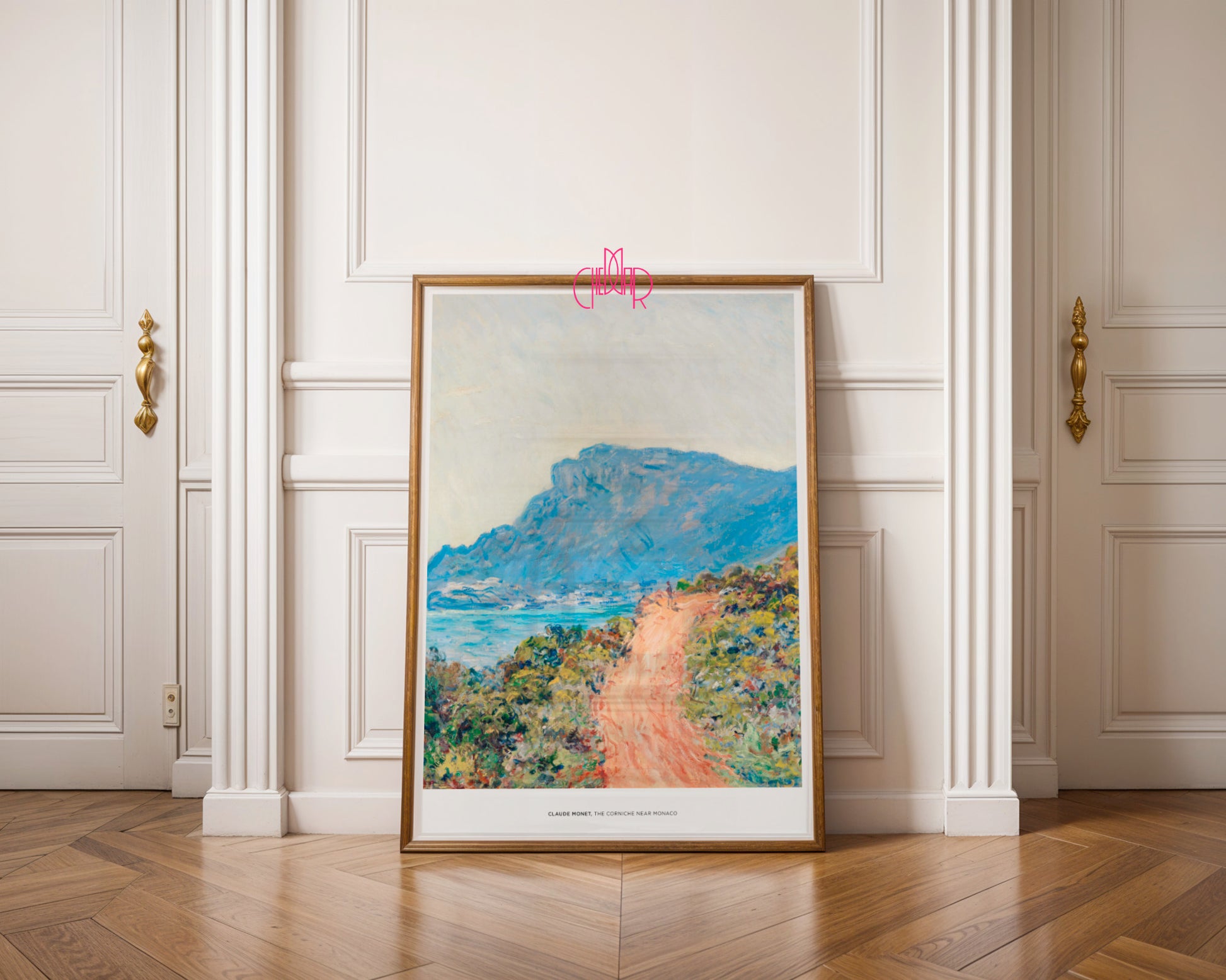 Sun of the Riviera – Corniche Road near Monaco (Claude Monet, 1884)