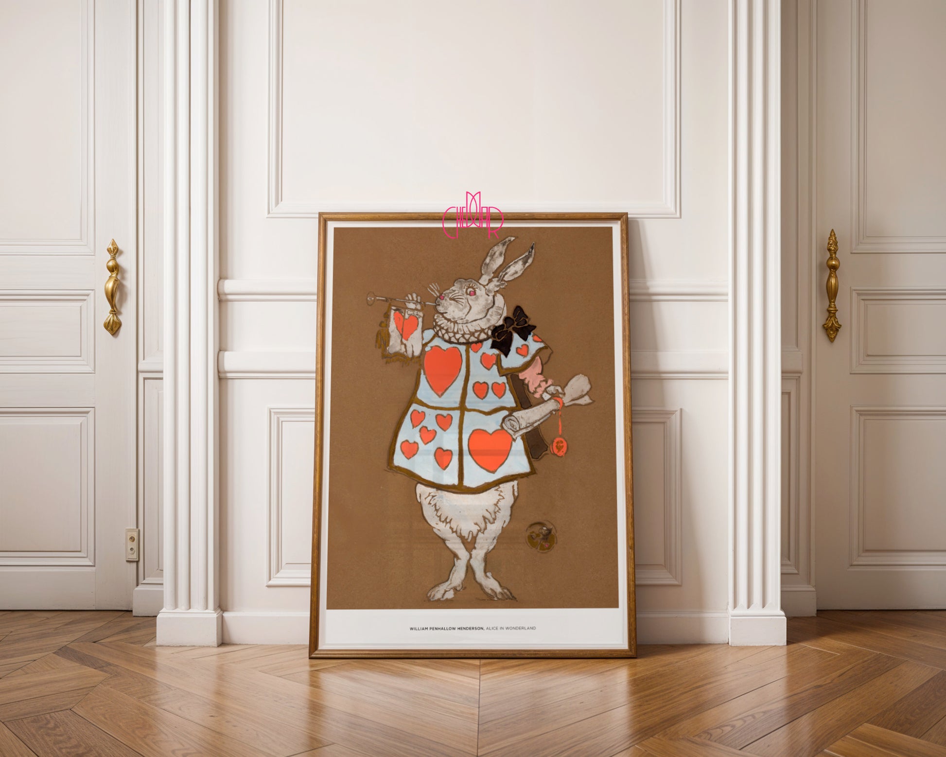 William Penhallow Henderson – The White Rabbit (Alice in Wonderland)