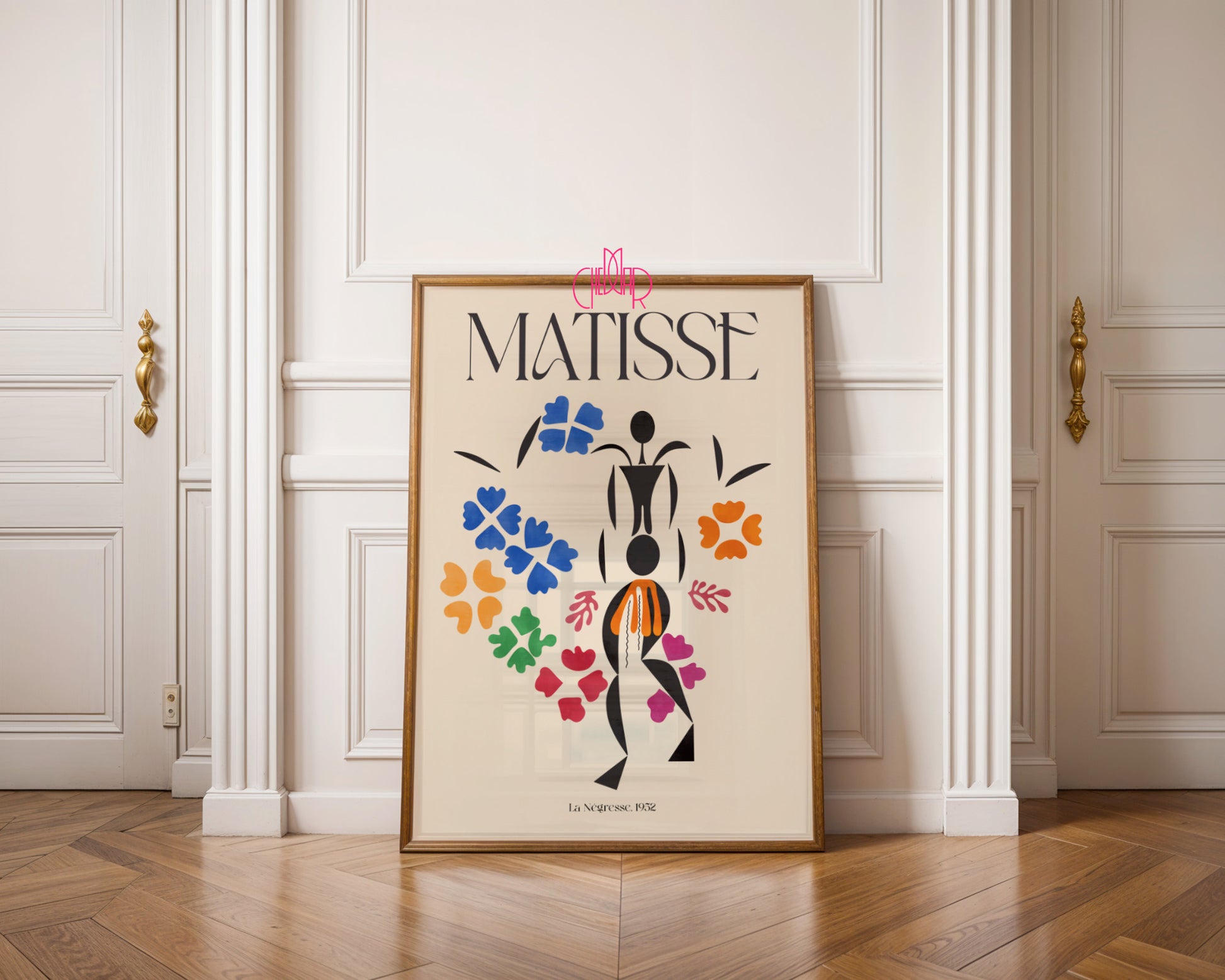 Tańczące Formy: Floral Silhouette – Matisse, La Négresse Composition