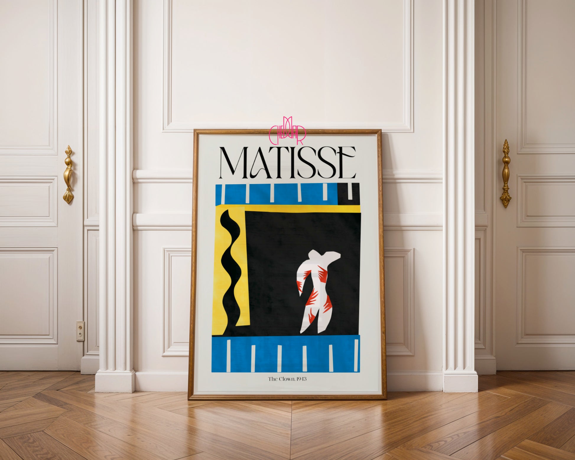 Matisse – The Clown 1943 | Jazz Cirque Gallery Poster