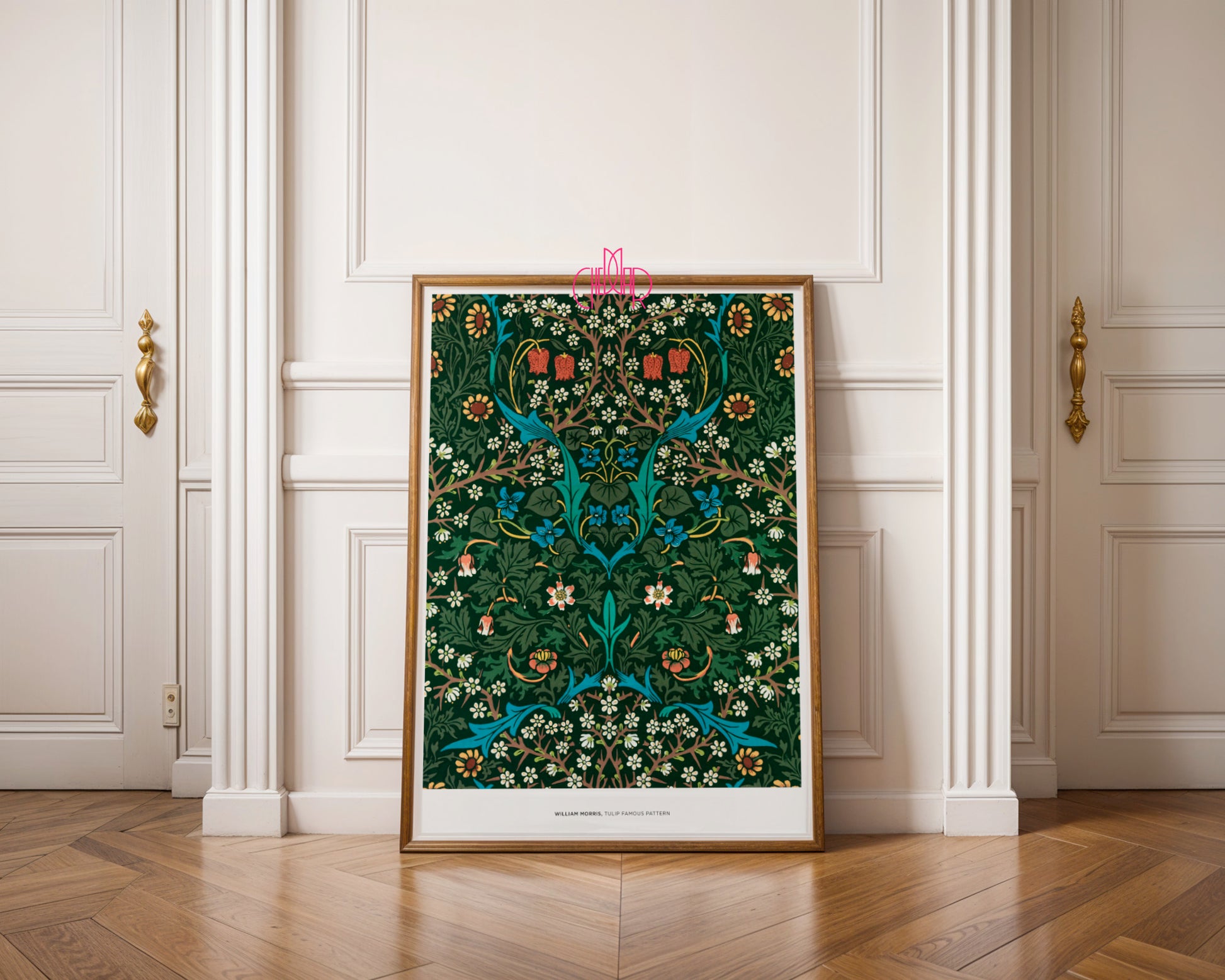 Arts & Crafts Classic – Tulip Pattern (William Morris, 1875