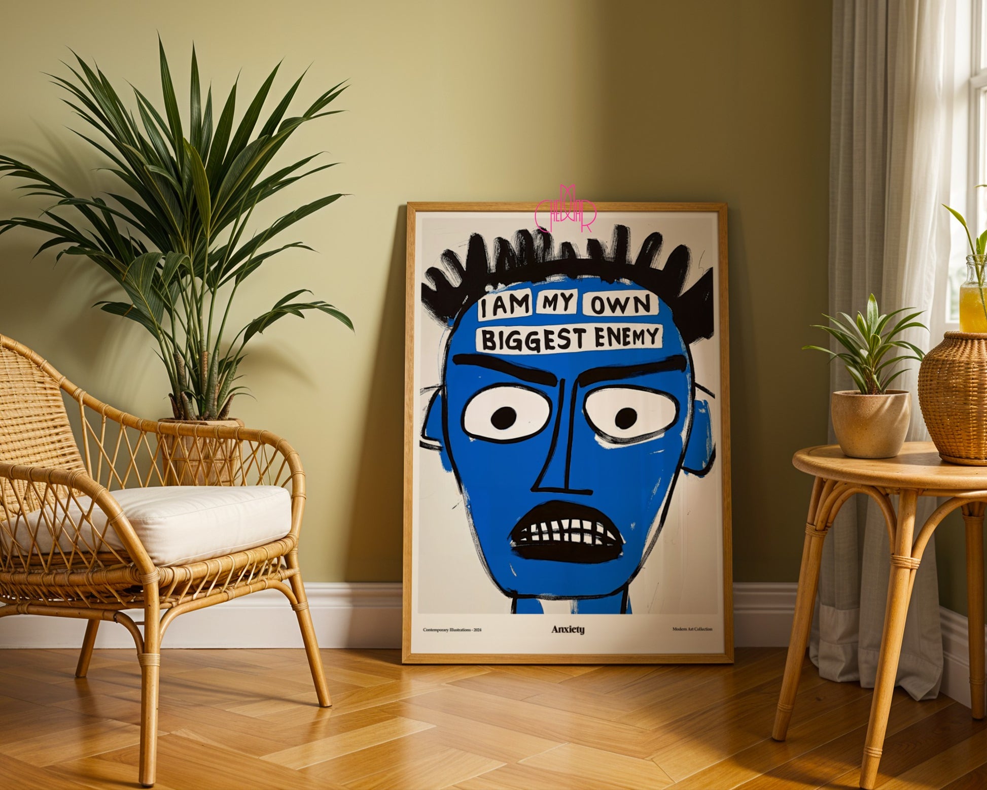 I AM MY OWN BIGGEST ENEMY