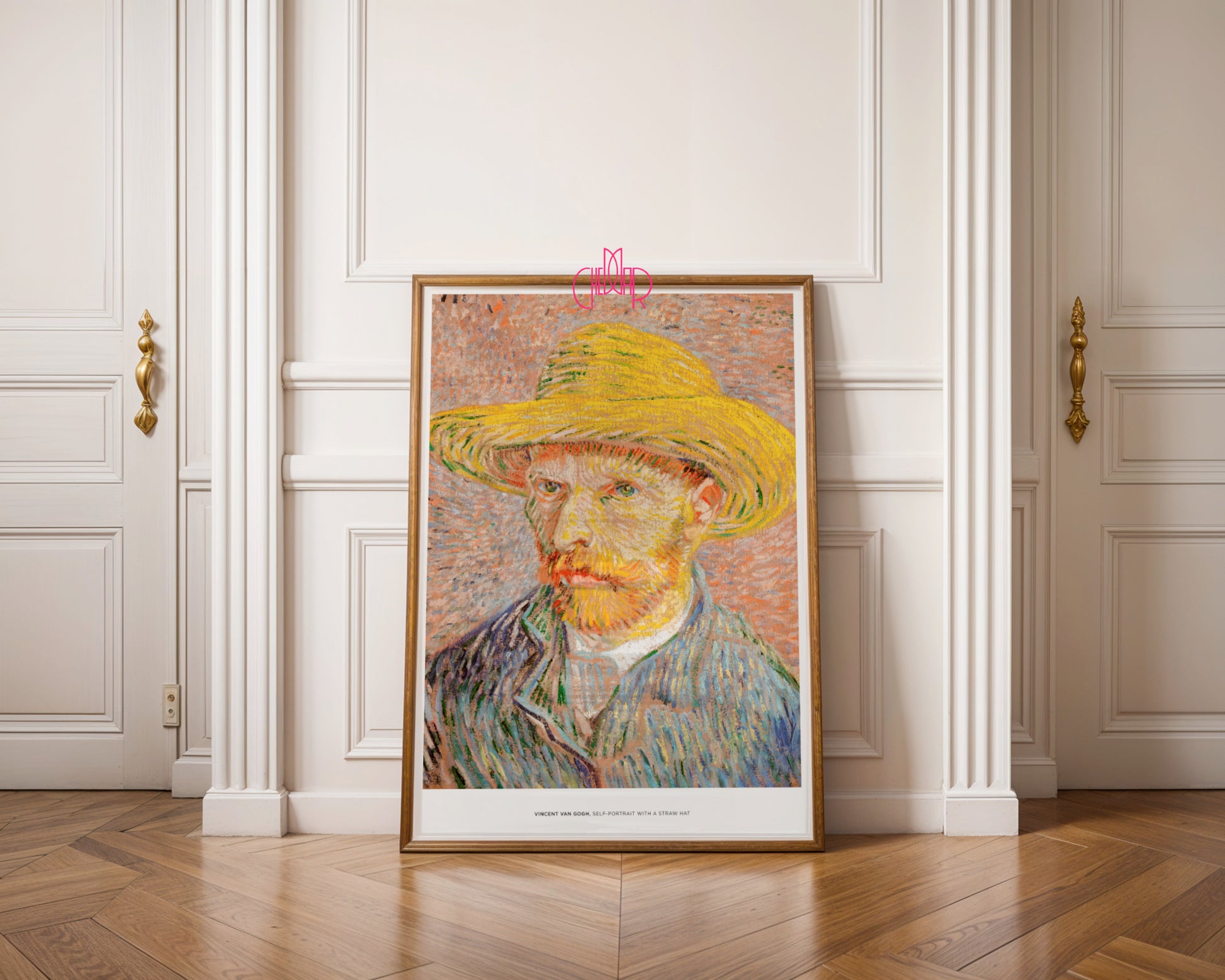 Emotion and Color – Self-Portrait with a Straw Hat (Vincent van Gogh, 1887)