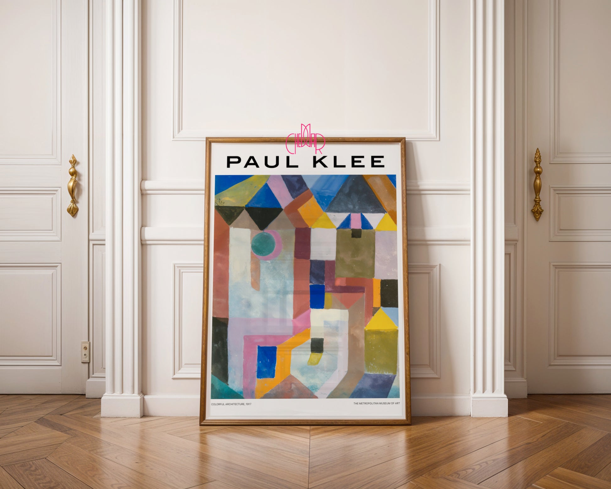Paul Klee – Colorful Architecture (1917): Geometric Symphony