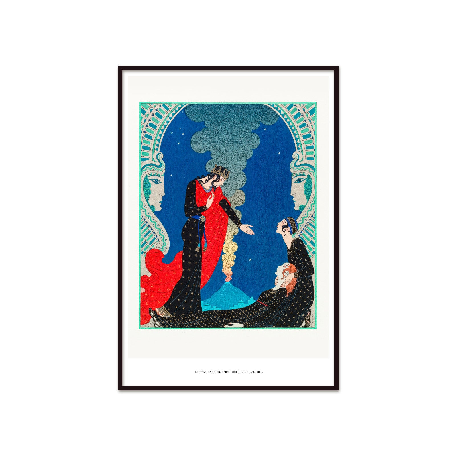Art Déco and Mythology – Empedocles and Panthea (George Barbier, 1923)