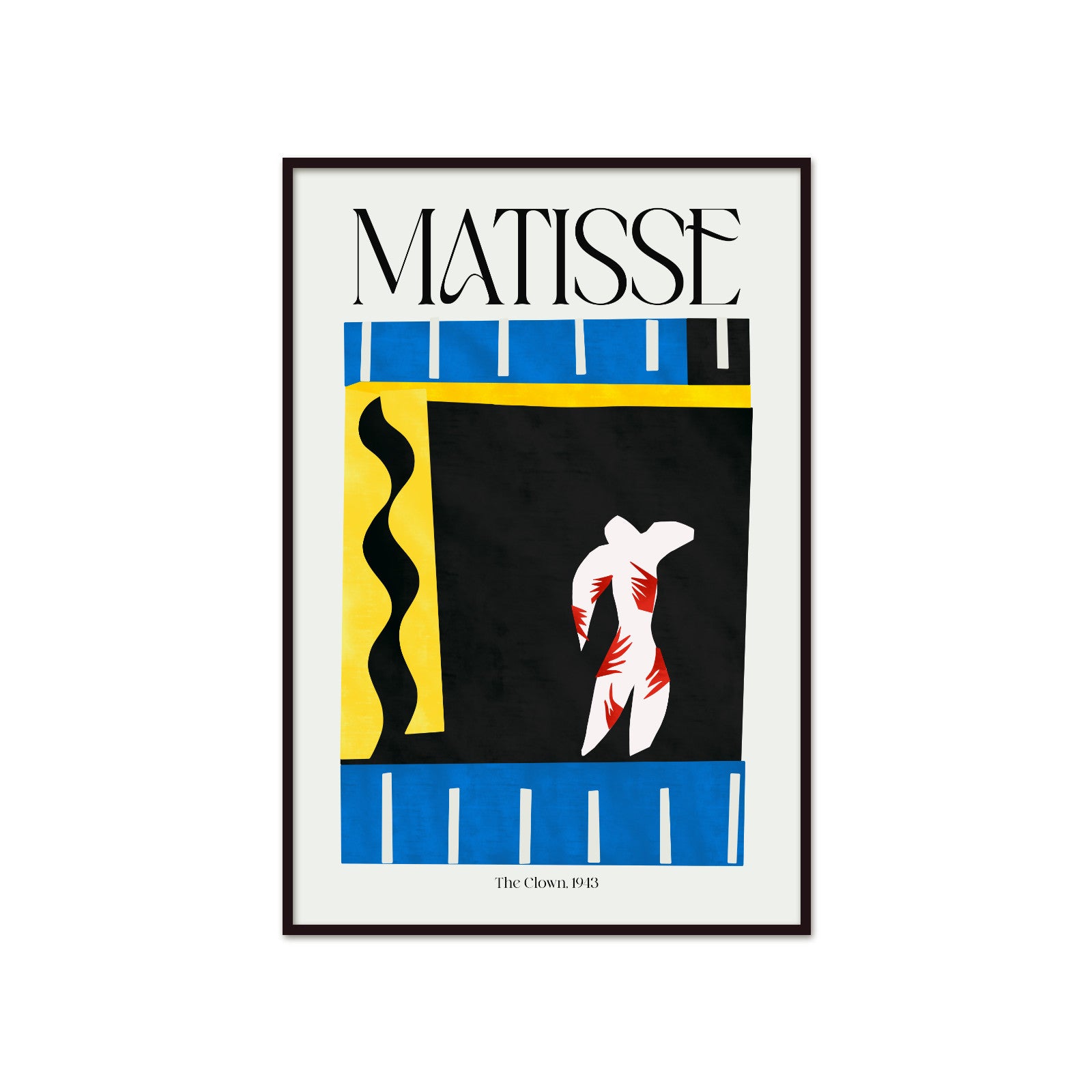 Matisse – The Clown 1943 | Jazz Cirque Gallery Poster