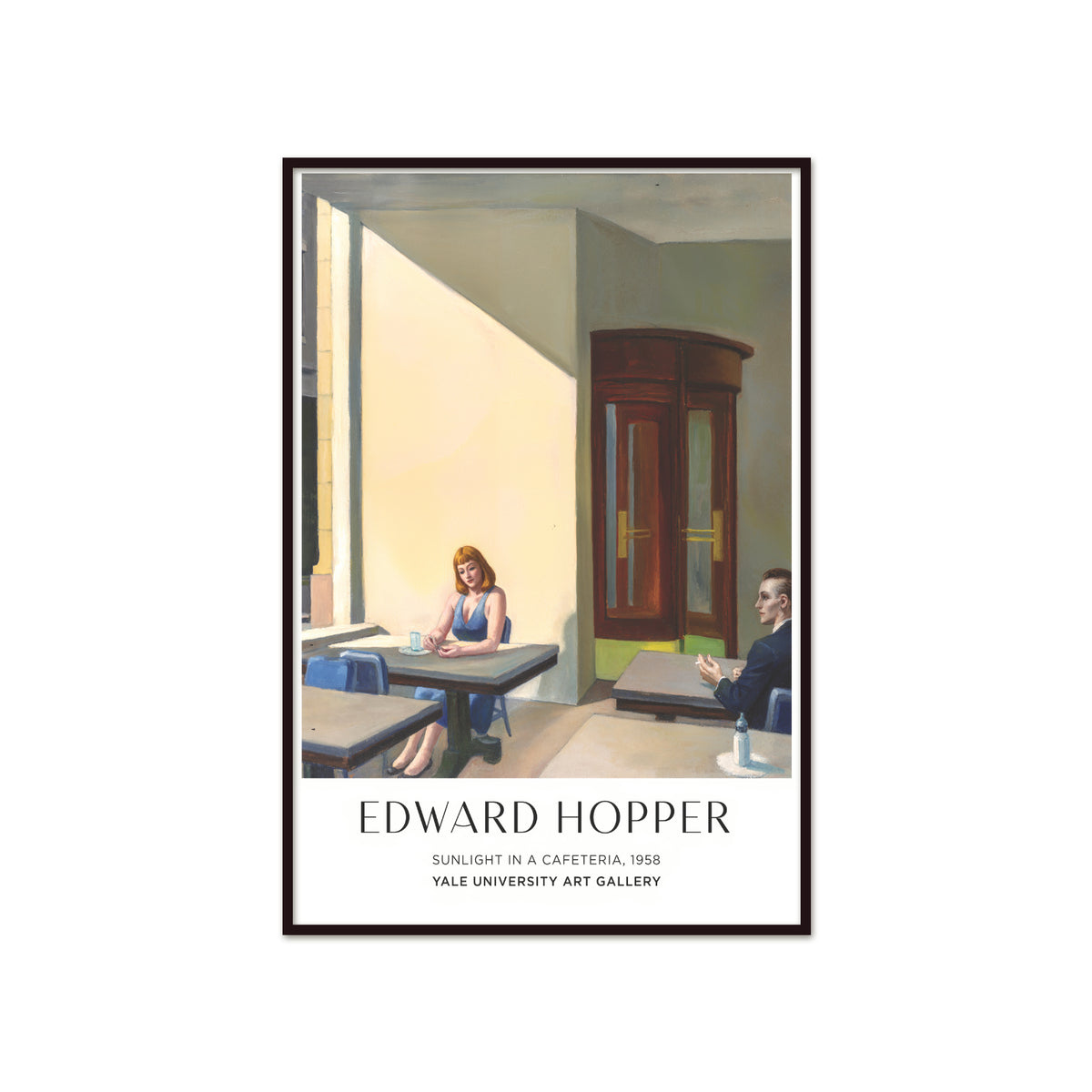 Edward Hopper – Sunlight in a Cafeteria (1958): Masterful Light and Silence
