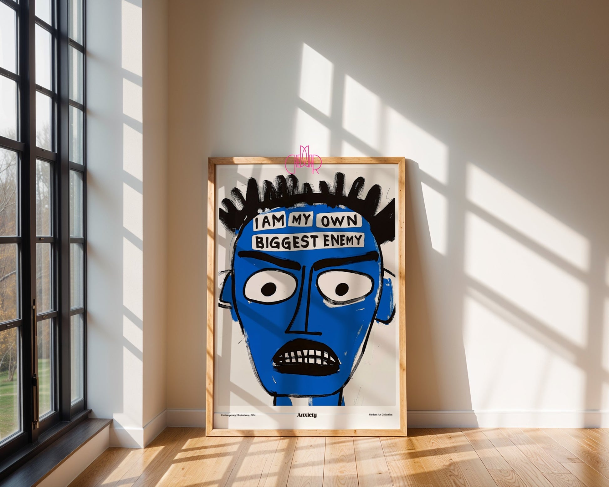 I AM MY OWN BIGGEST ENEMY