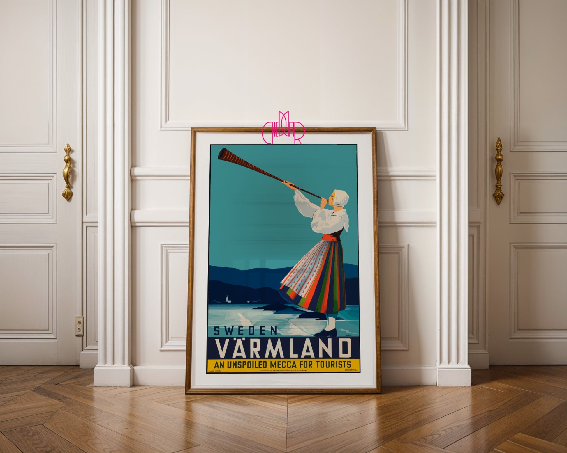 Poster "Sweden – Värmland" – Sweden, Vintage/Retro