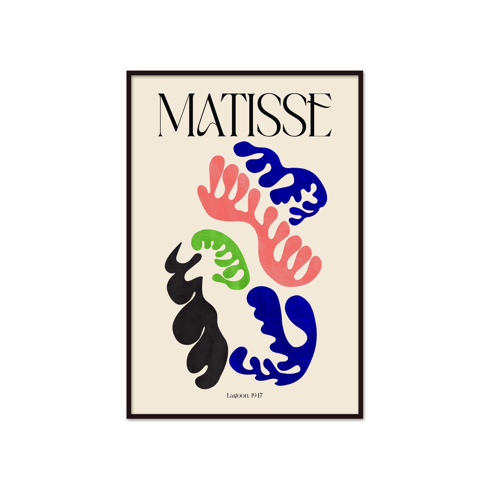 Matisse – Lagoon (Laguna z cyklu Jazz) 1947 | Plakat Galeryjny Océan