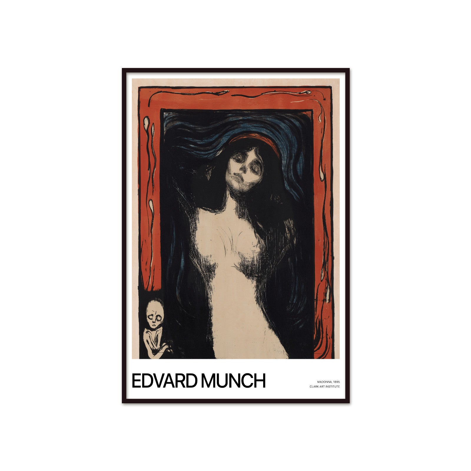 Edvard Munch – Madonna (1895): Mysticism and the Expression of Symbolism