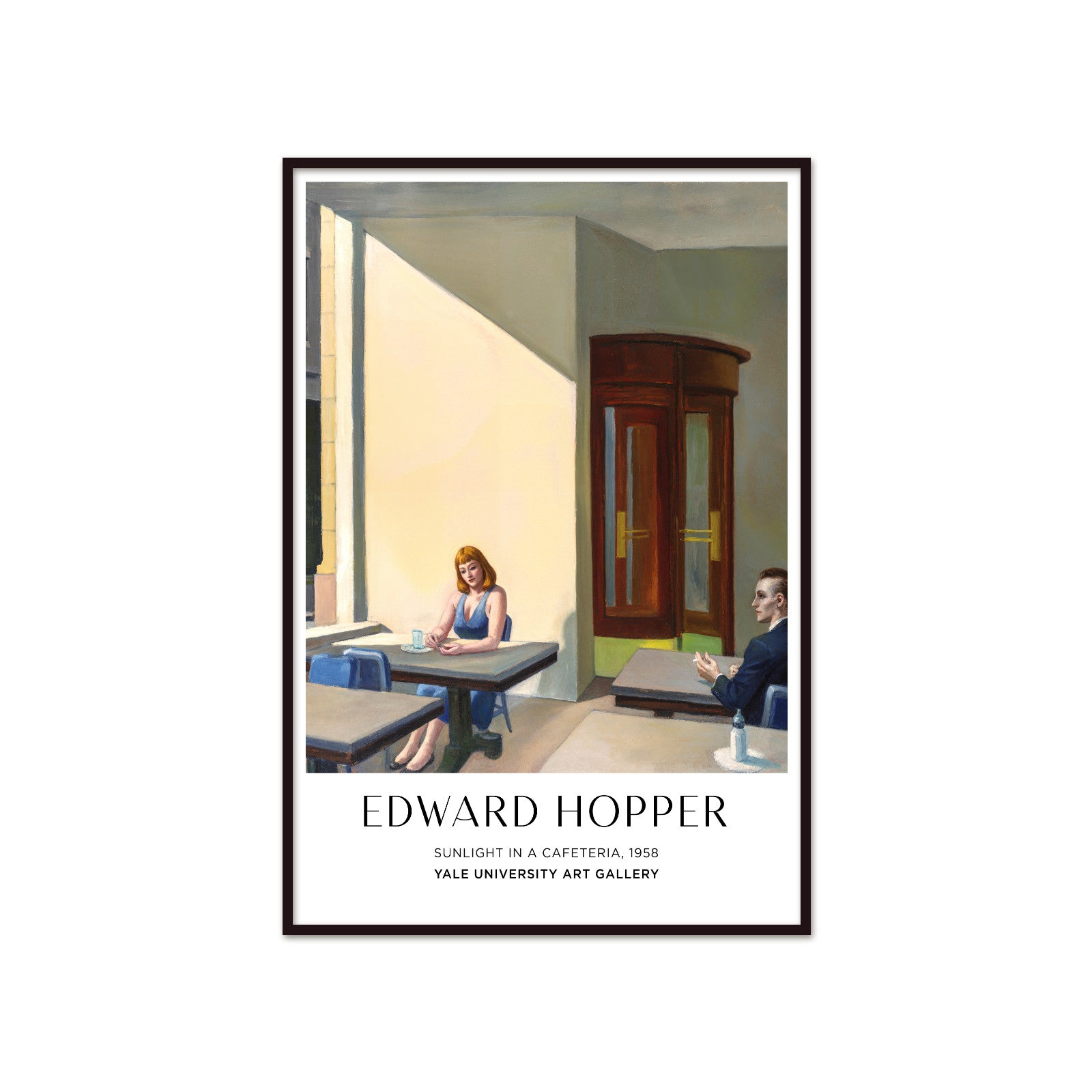 Edward Hopper – Sunlight in a Cafeteria (1958): Masterful Light and Silence