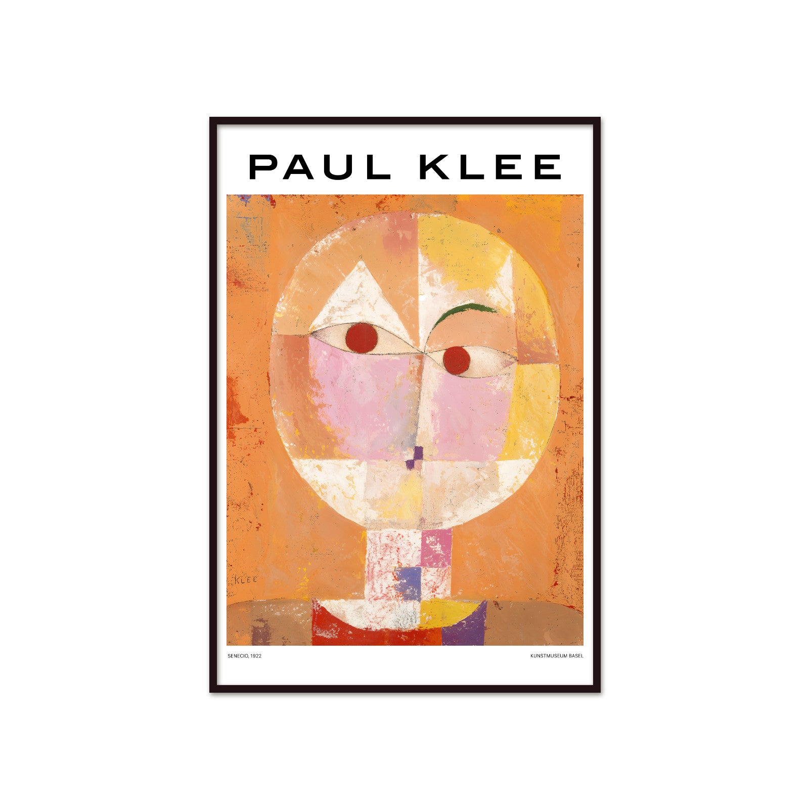Paul Klee – Senecio (1922): The Magic of Geometry and Color