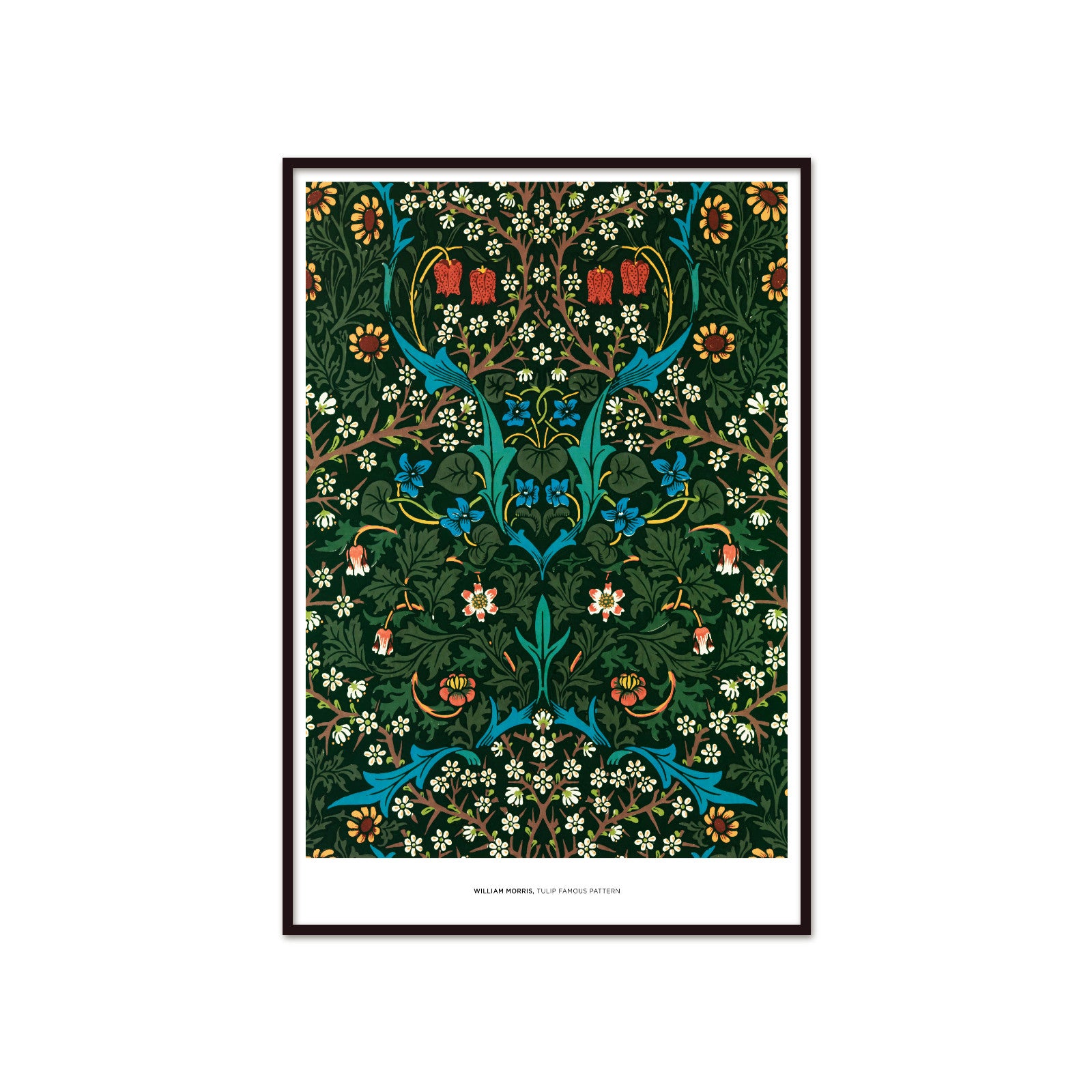 Arts & Crafts Classic – Tulip Pattern (William Morris, 1875