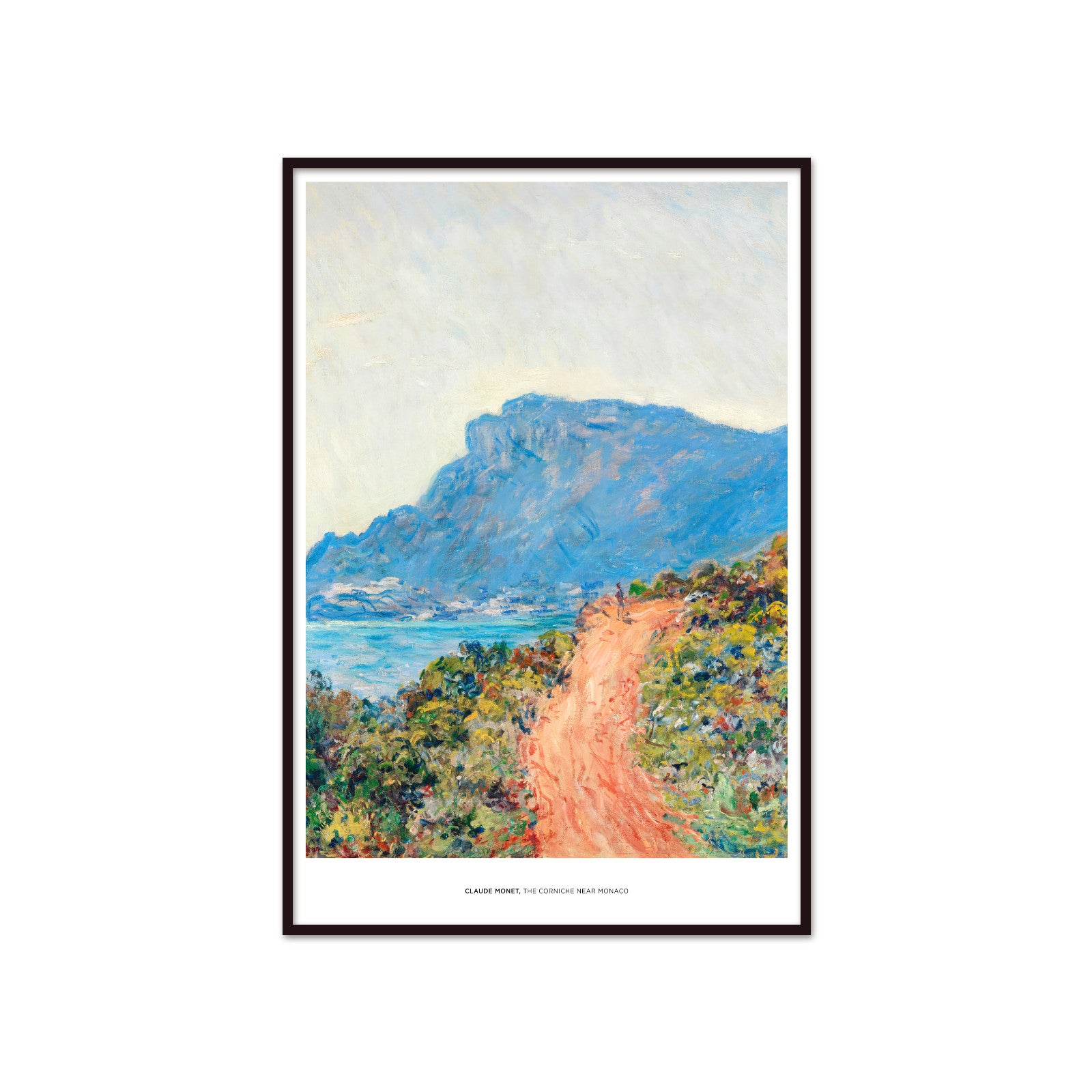 Sun of the Riviera – Corniche Road near Monaco (Claude Monet, 1884)