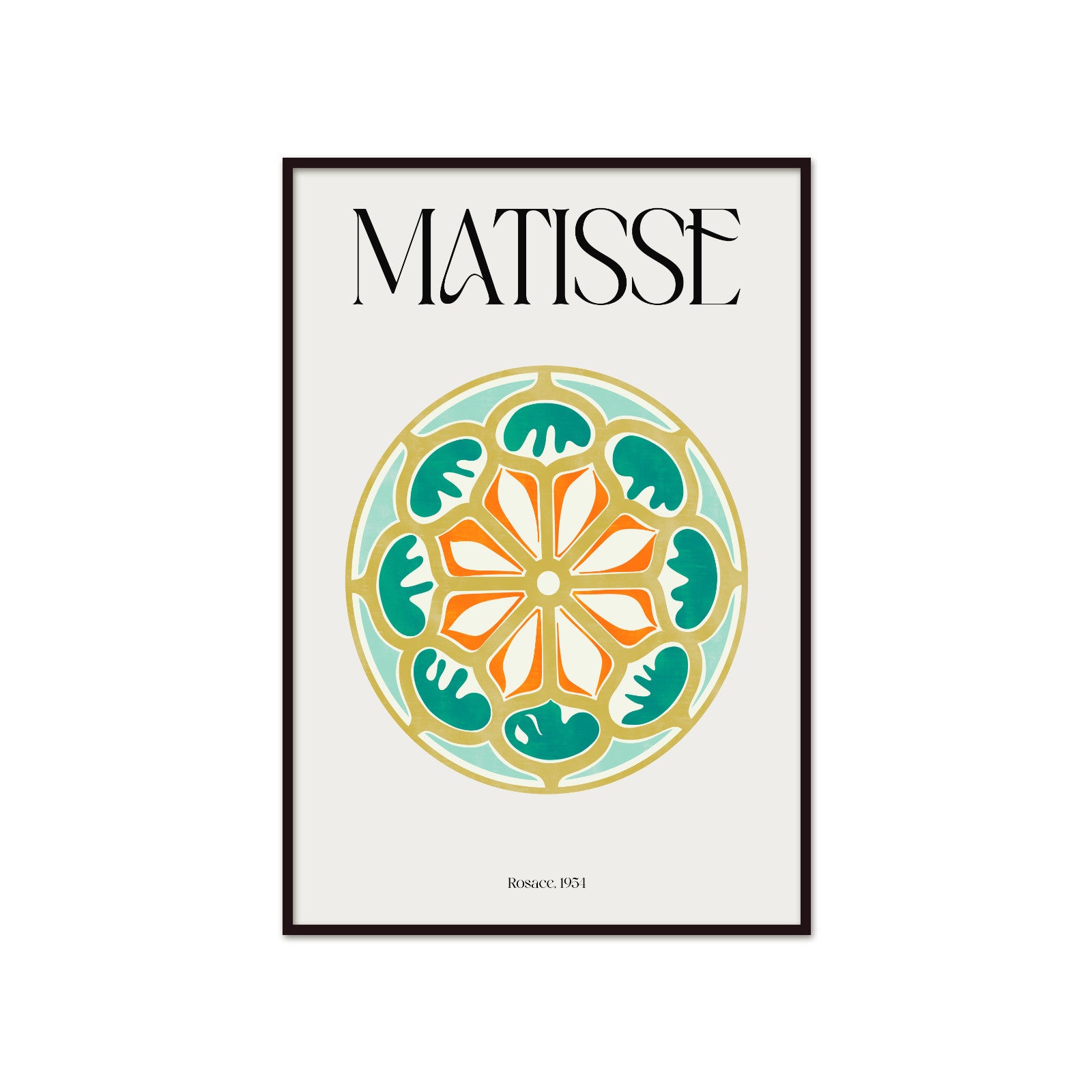 Matisse – Rosace (Różyca) 1954 | Plakat Galeryjny Cut-Out