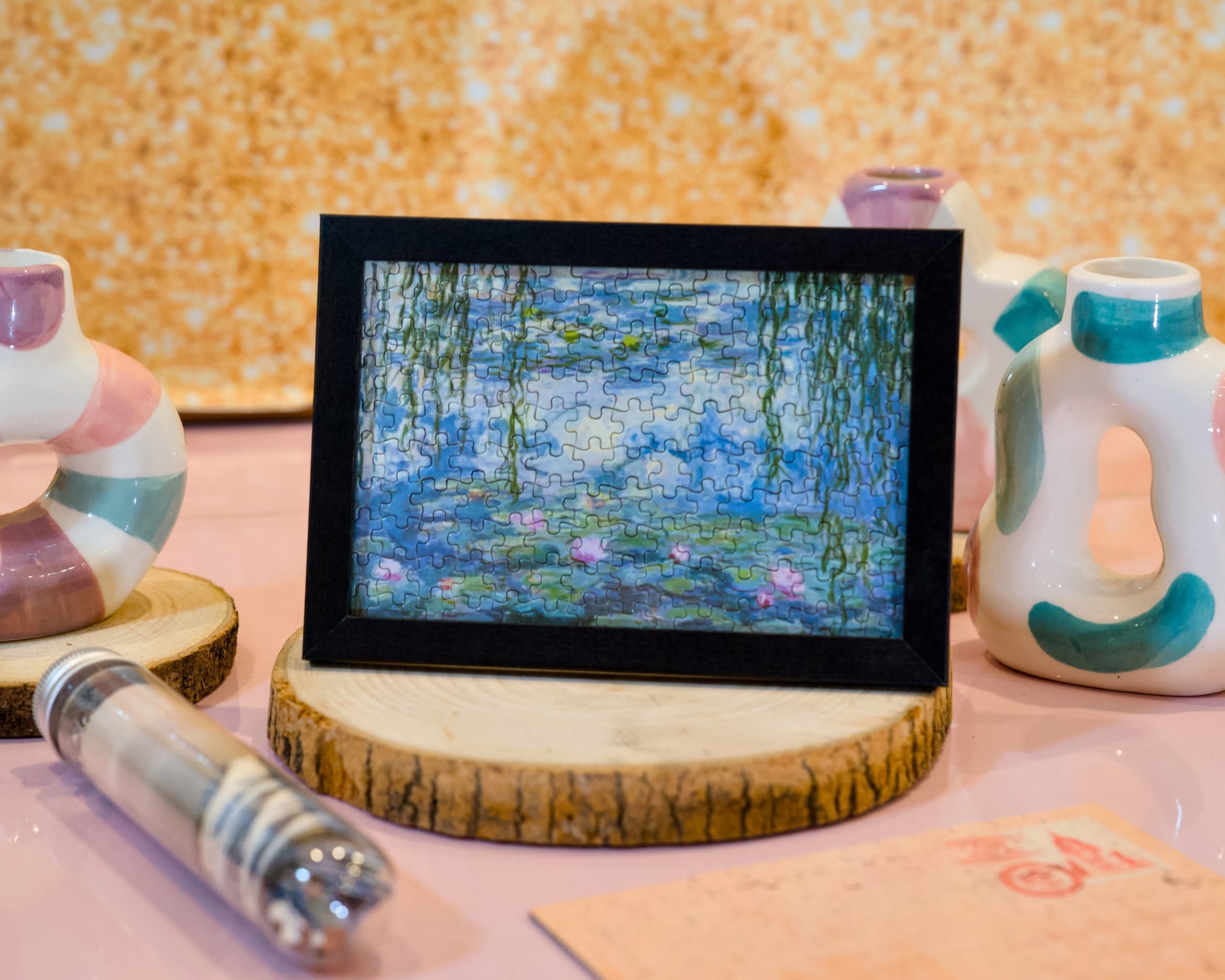 Claude Monet "Water Lilies" 150-piece mini puzzle