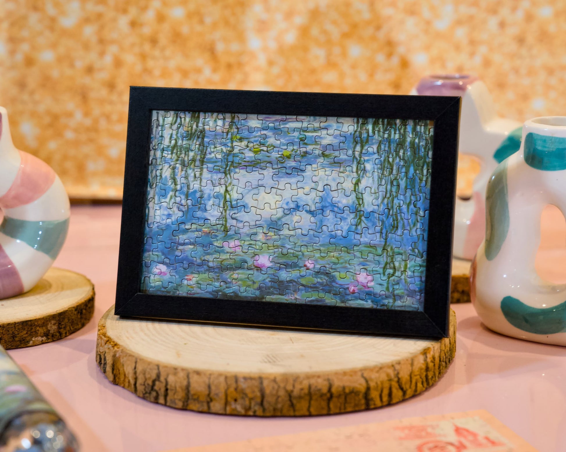 Claude Monet "Water Lilies" 150-piece mini puzzle
