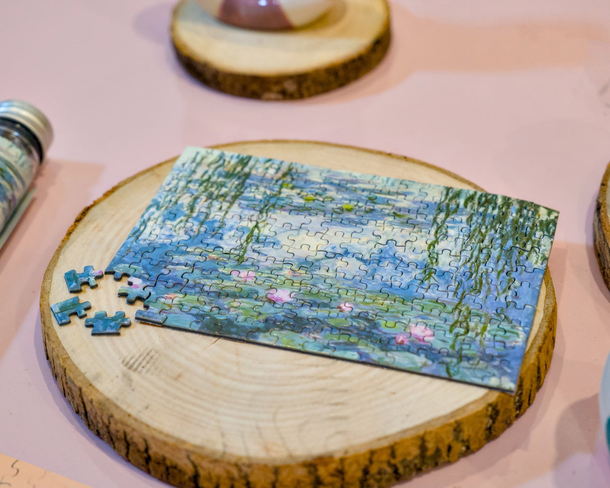 Claude Monet "Water Lilies" 150-piece mini puzzle