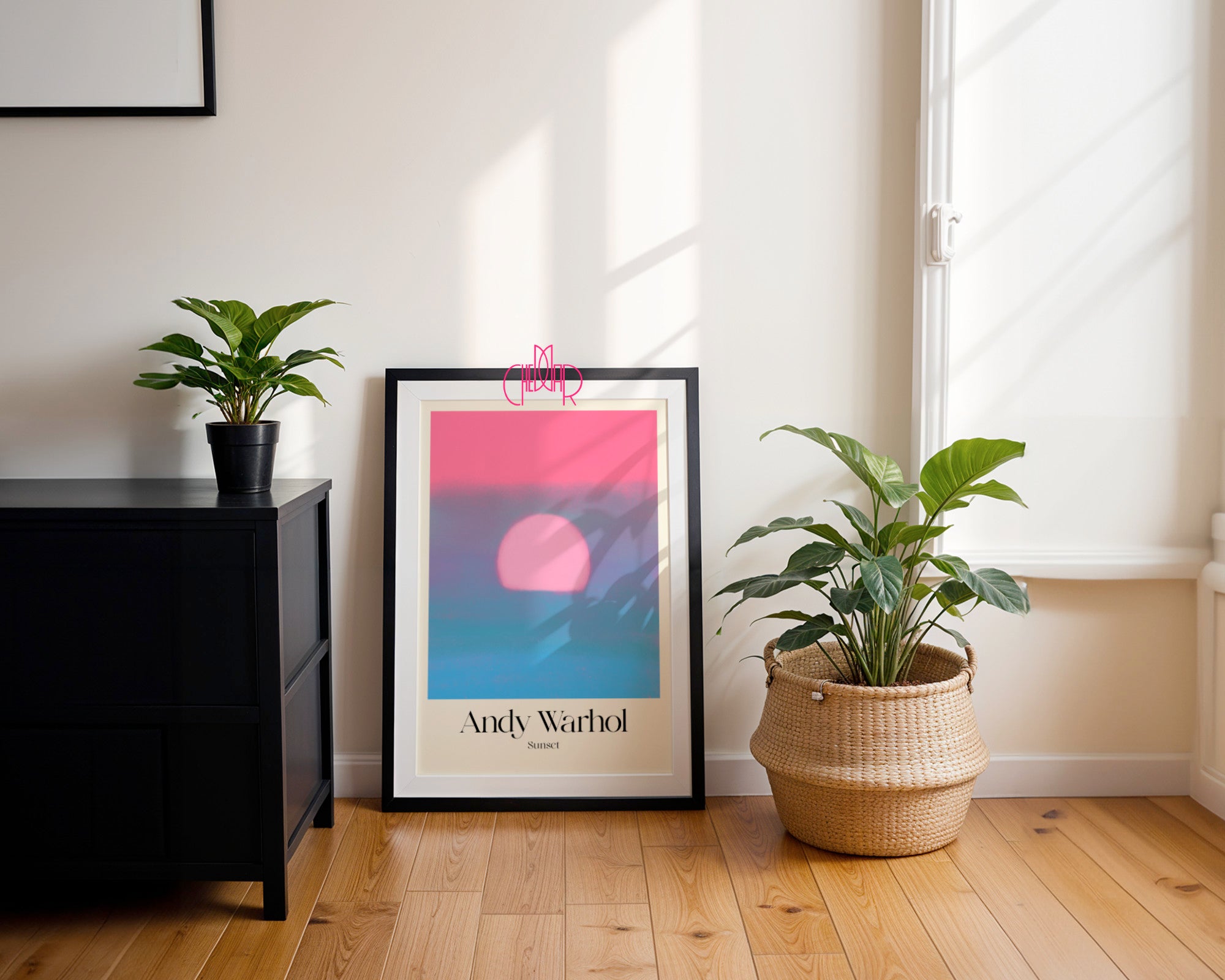 Lazurowy Zmierzch: Sunset – Andy Warhol, Pop Art Aesthetic