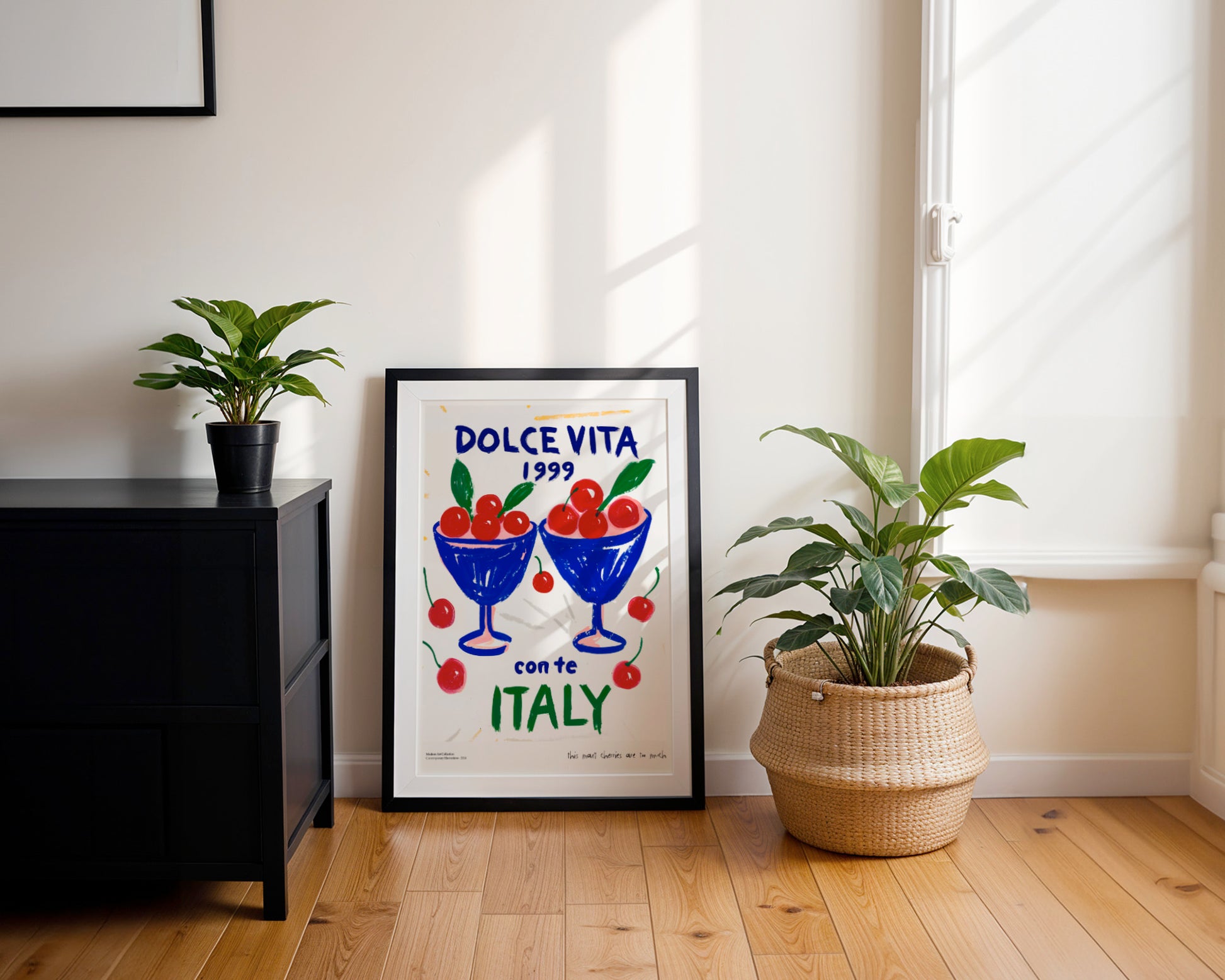 “Dolce Vita” poster – Feel the taste of Italian summer in your interior!