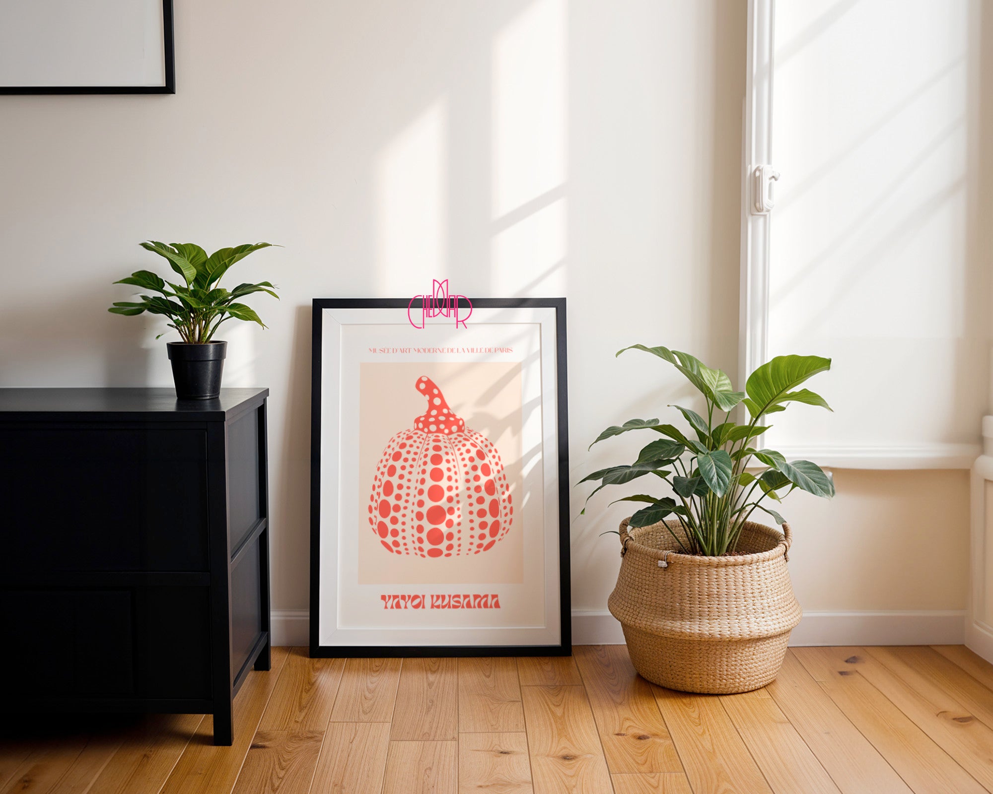 Plakat Yayoi Kusama, Red Pumpkin, Contemporary Art Museum