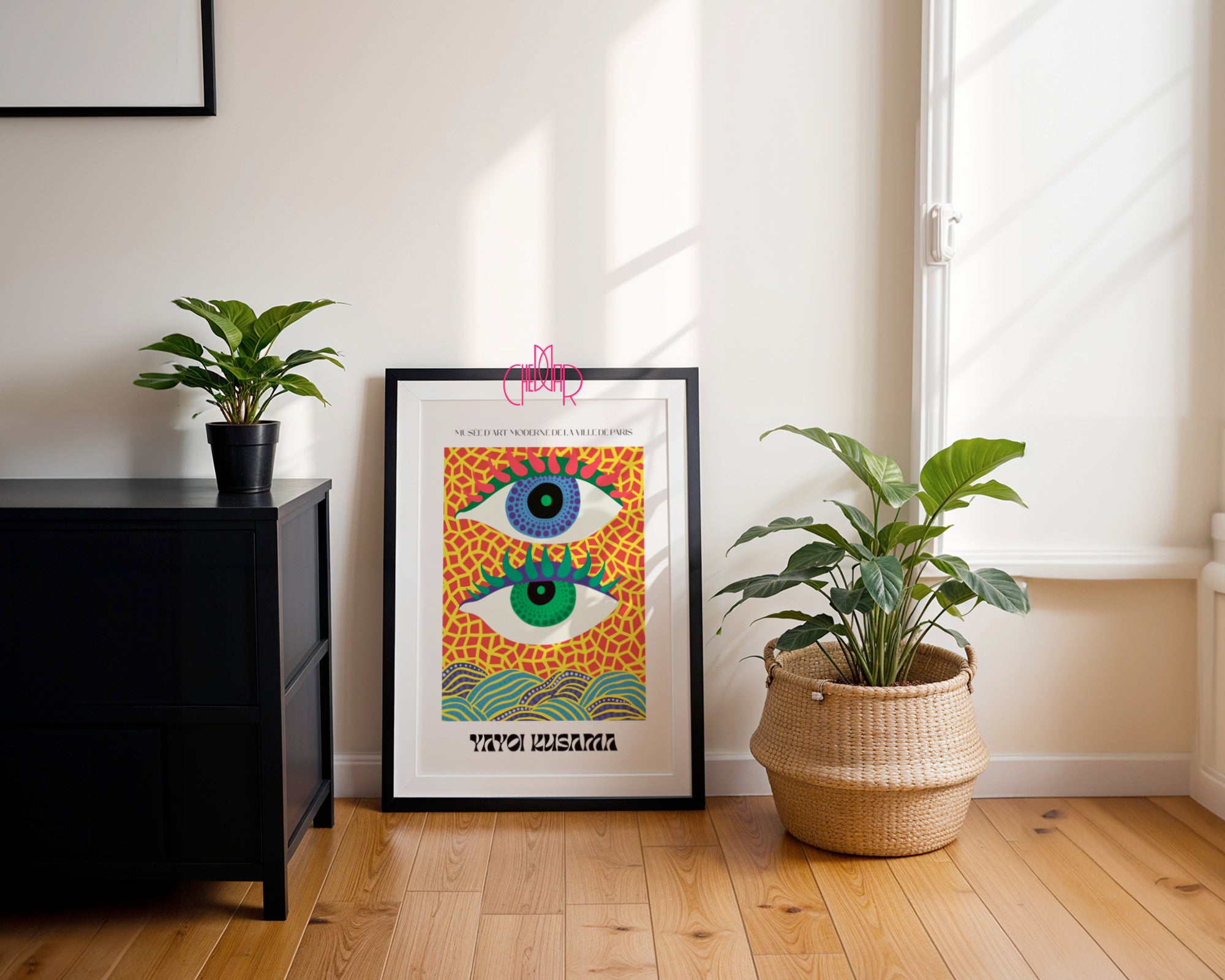 Plakat Yayoi Kusama, Surreal Eyes, Musée d’Art Moderne de la Ville de Paris