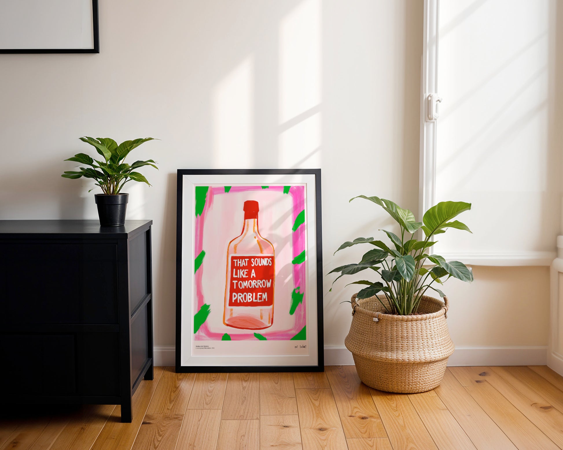 “Tomorrow Problem” Poster – A Manifesto of Relaxation in Your Interior!